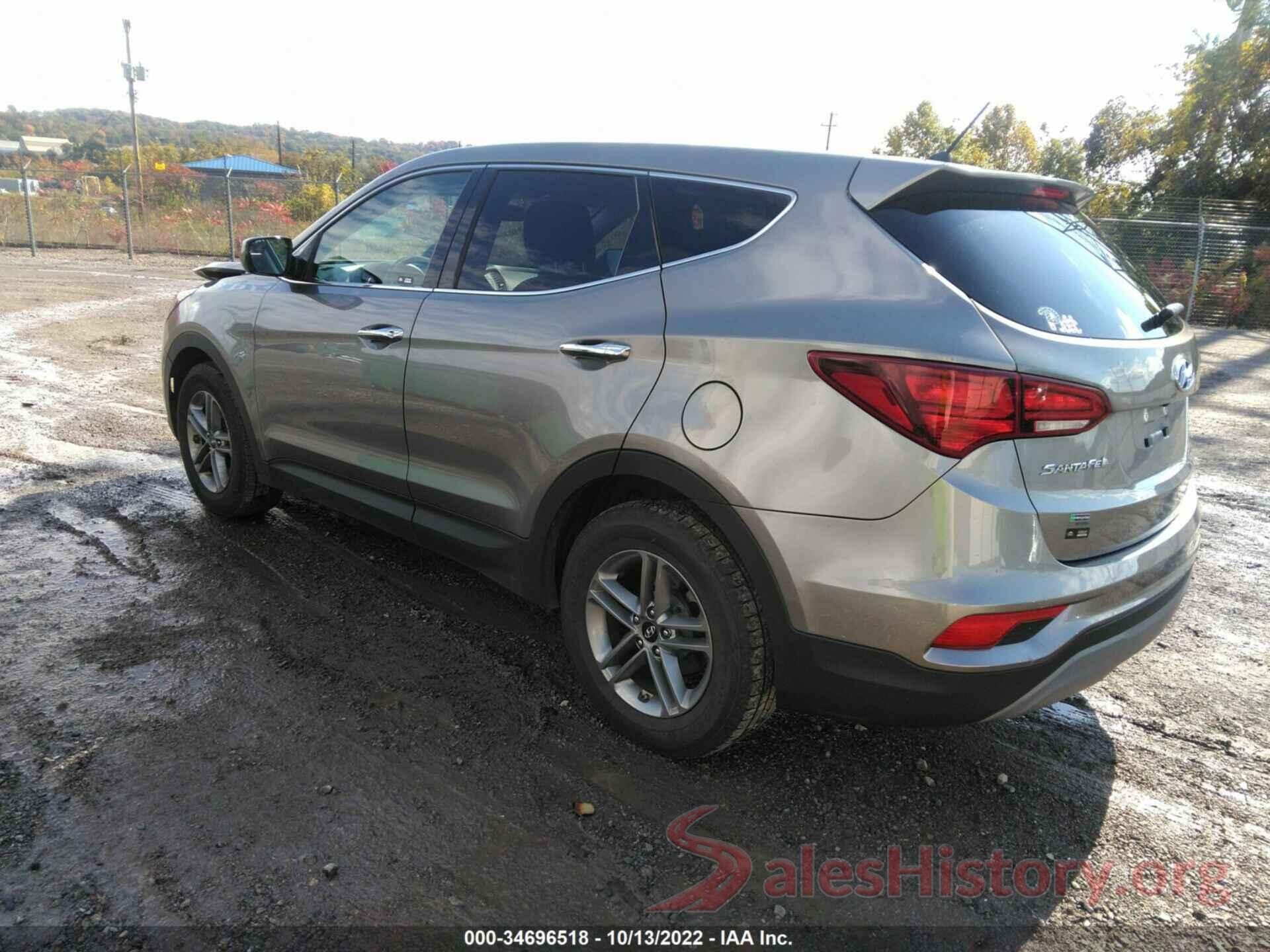 5NMZTDLBXJH098393 2018 HYUNDAI SANTA FE SPORT