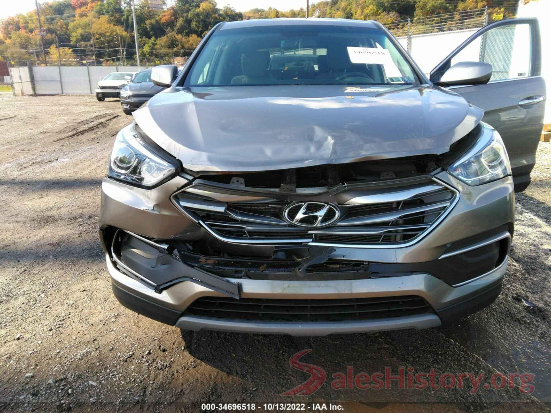 5NMZTDLBXJH098393 2018 HYUNDAI SANTA FE SPORT