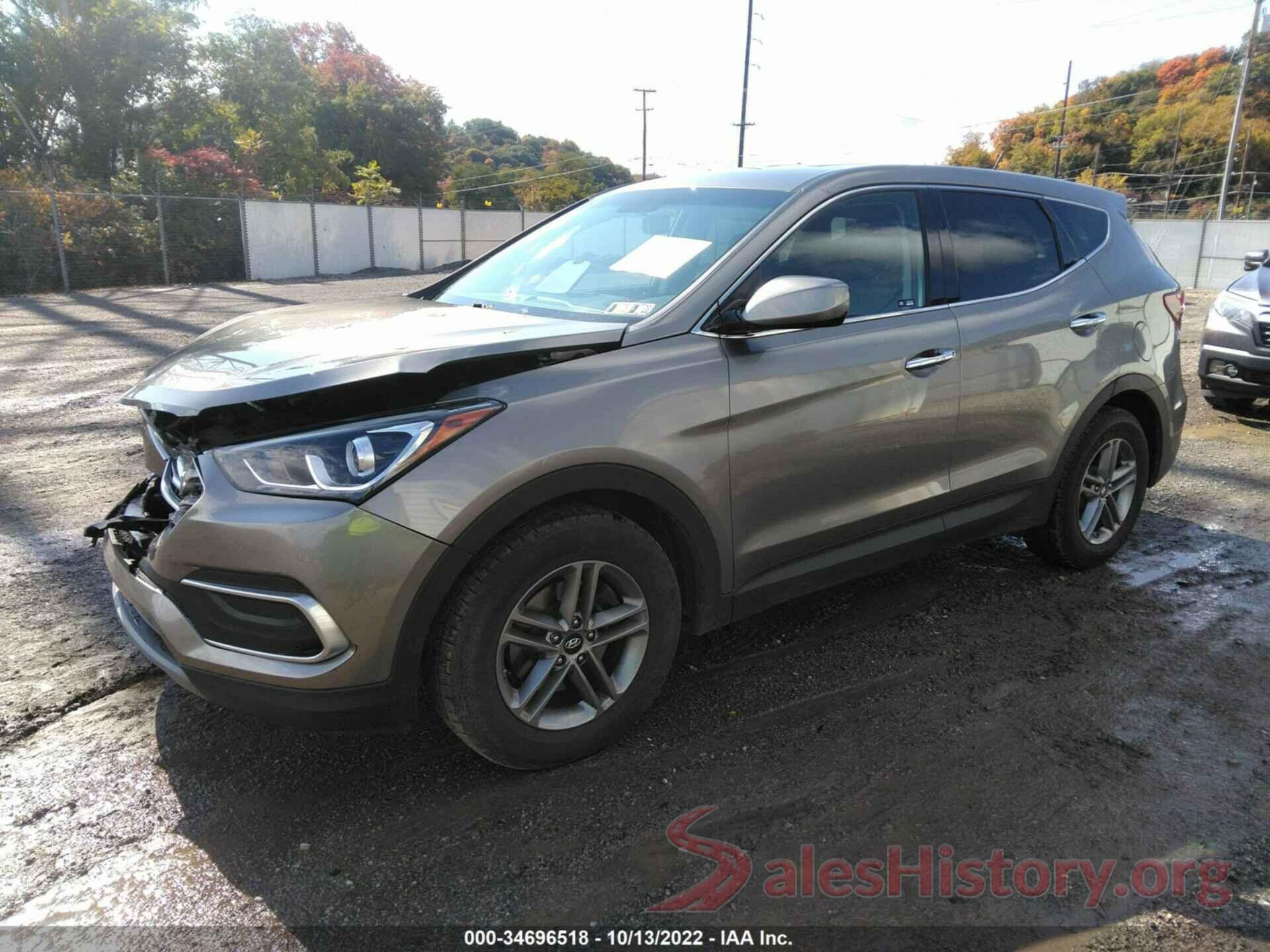 5NMZTDLBXJH098393 2018 HYUNDAI SANTA FE SPORT