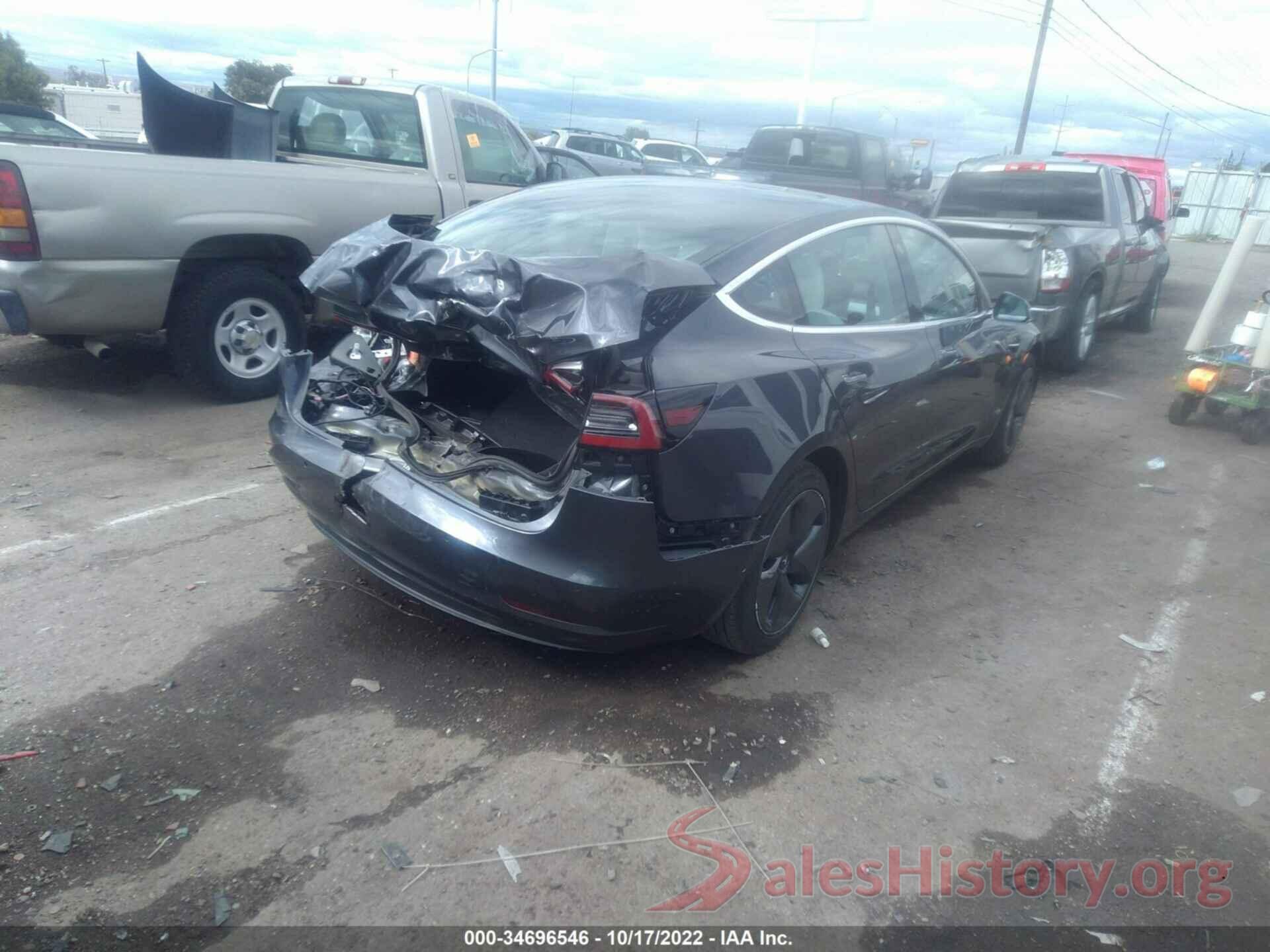 5YJ3E1EB3KF390966 2019 TESLA MODEL 3