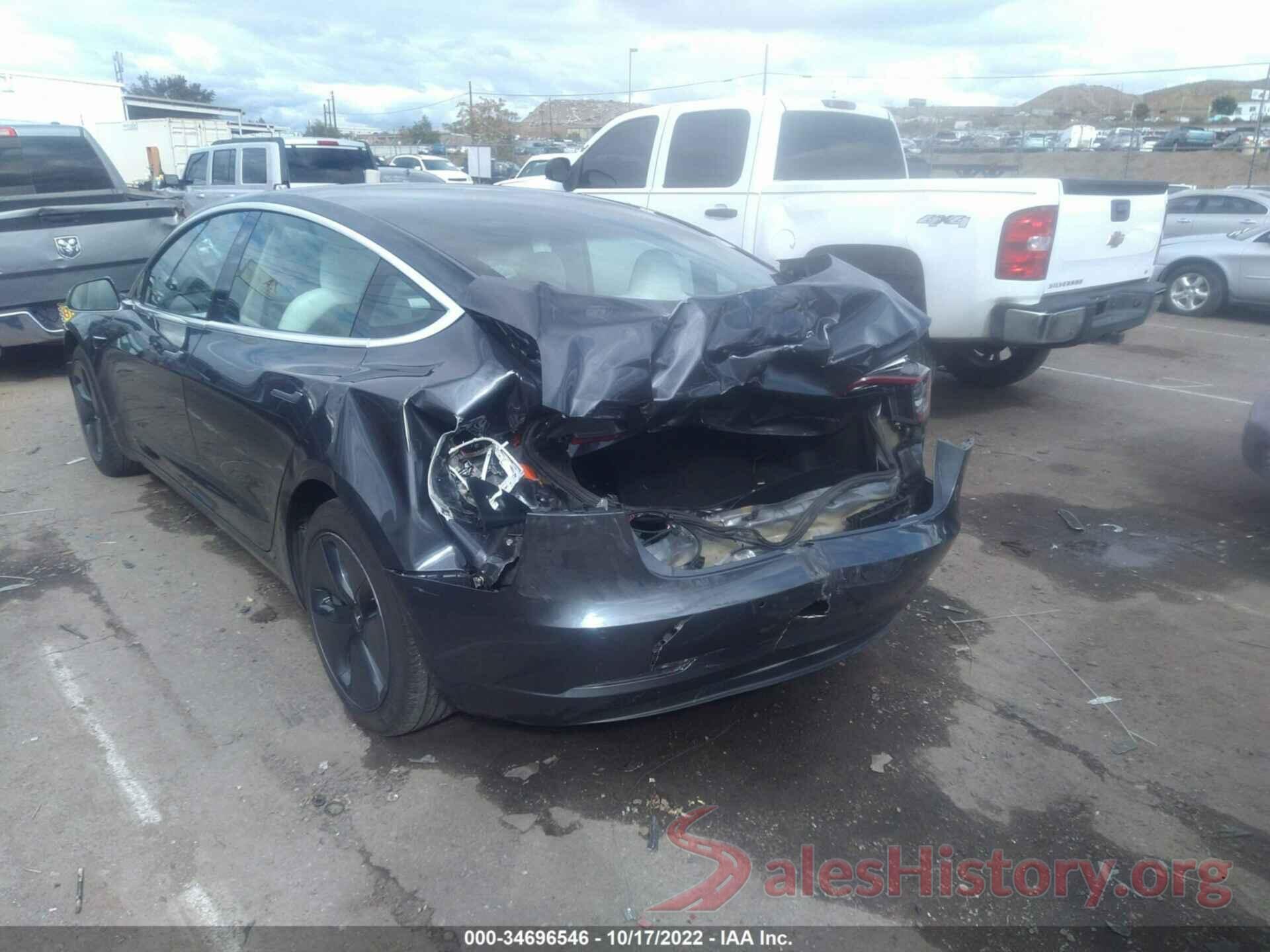 5YJ3E1EB3KF390966 2019 TESLA MODEL 3