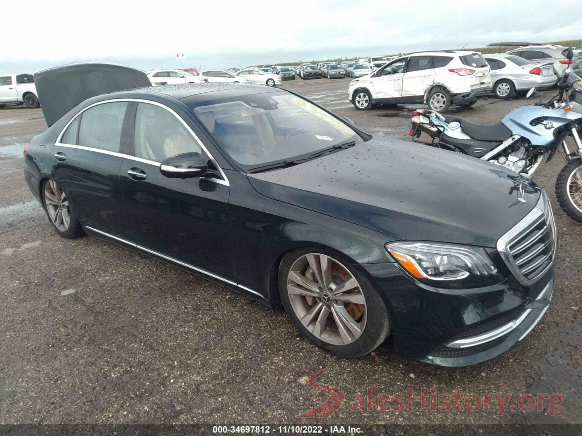 WDDUG8GB8JA374912 2018 MERCEDES-BENZ S-CLASS