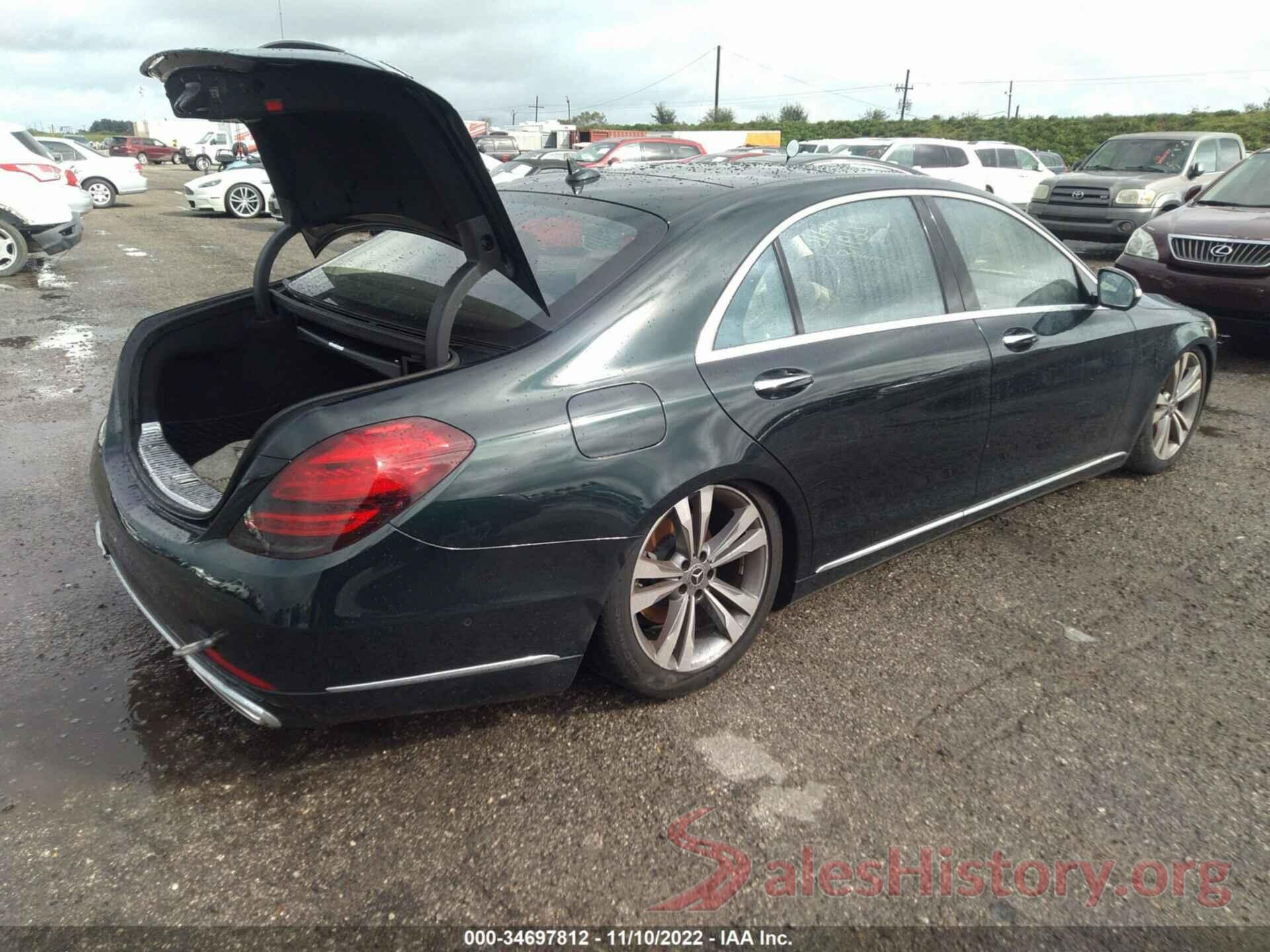 WDDUG8GB8JA374912 2018 MERCEDES-BENZ S-CLASS