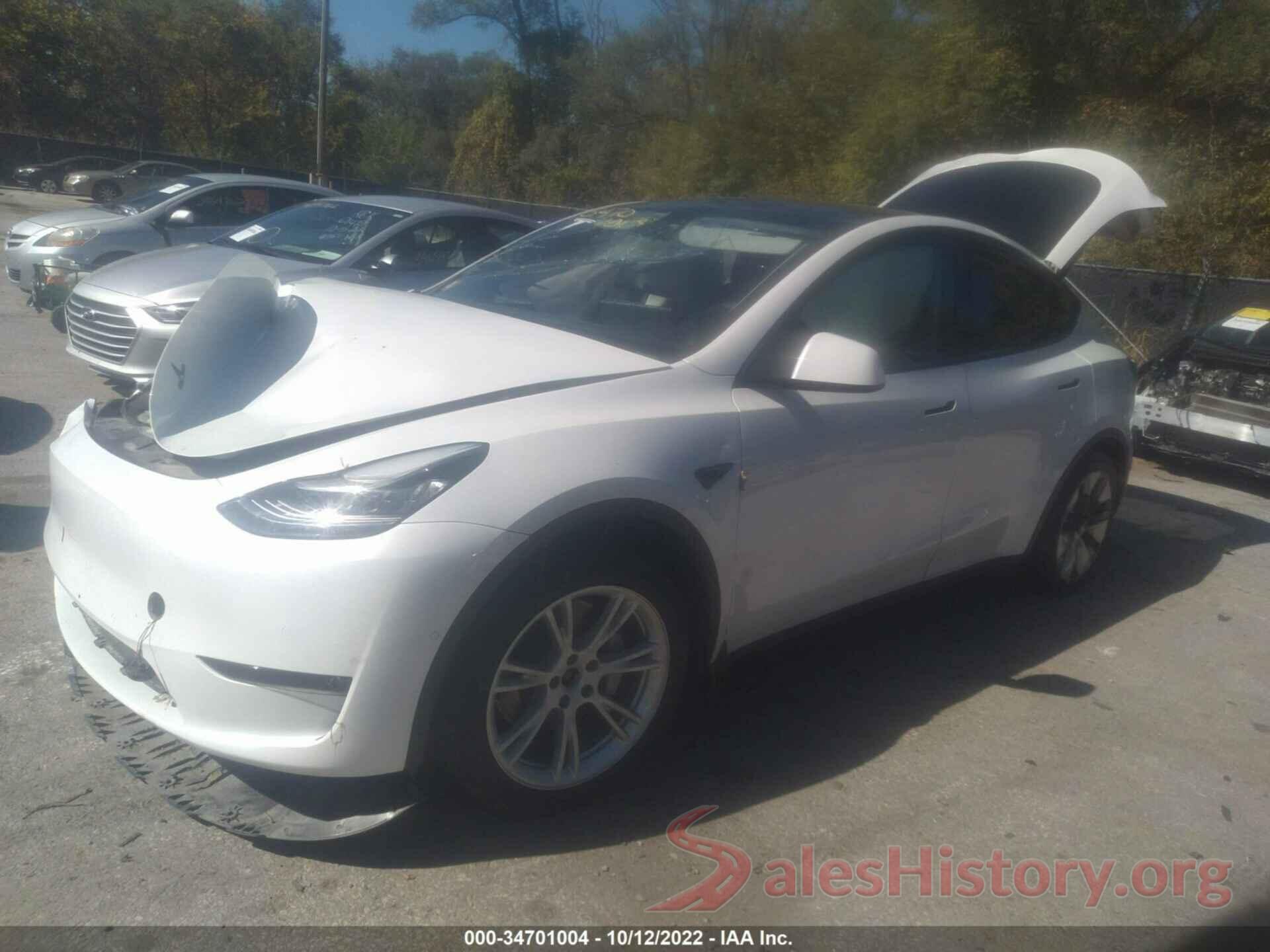 5YJYGDEE1MF066137 2021 TESLA MODEL Y