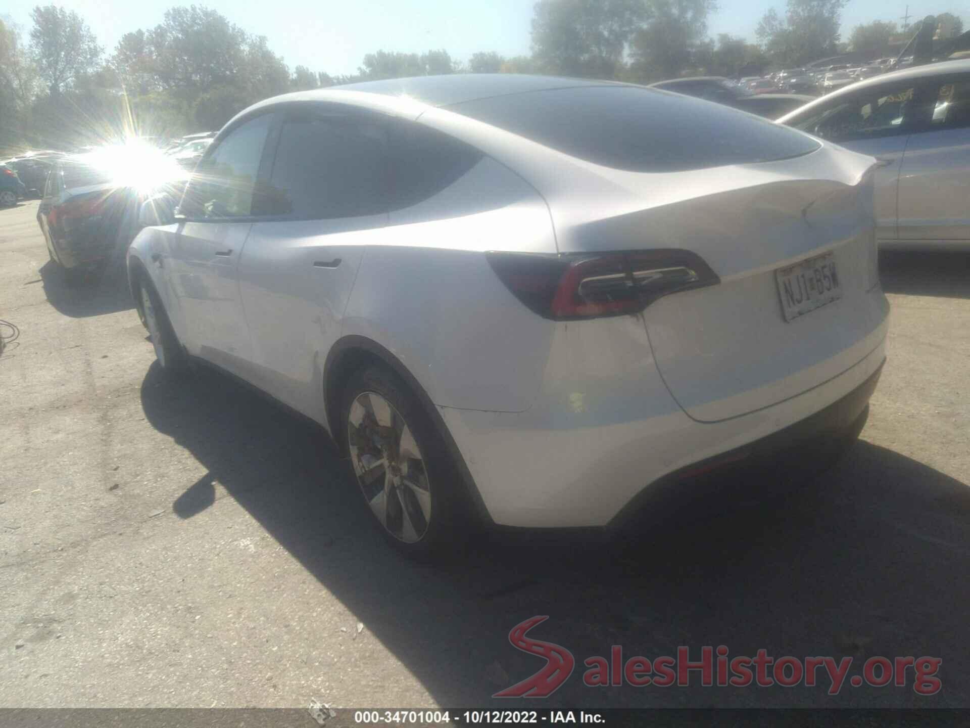 5YJYGDEE1MF066137 2021 TESLA MODEL Y