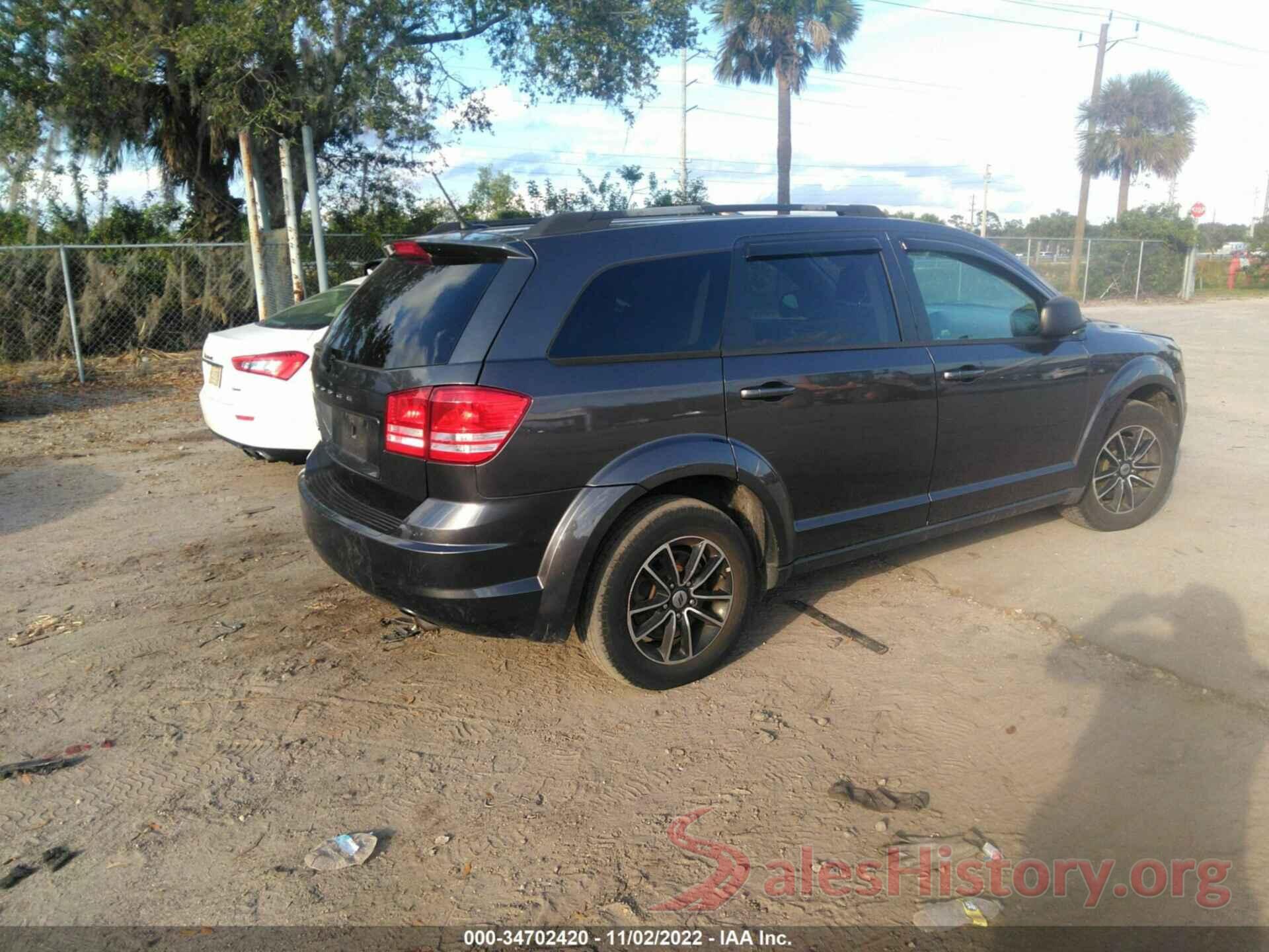 3C4PDCAB0JT253649 2018 DODGE JOURNEY