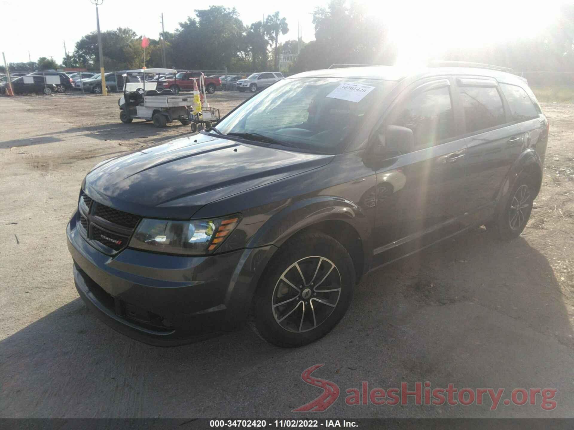 3C4PDCAB0JT253649 2018 DODGE JOURNEY