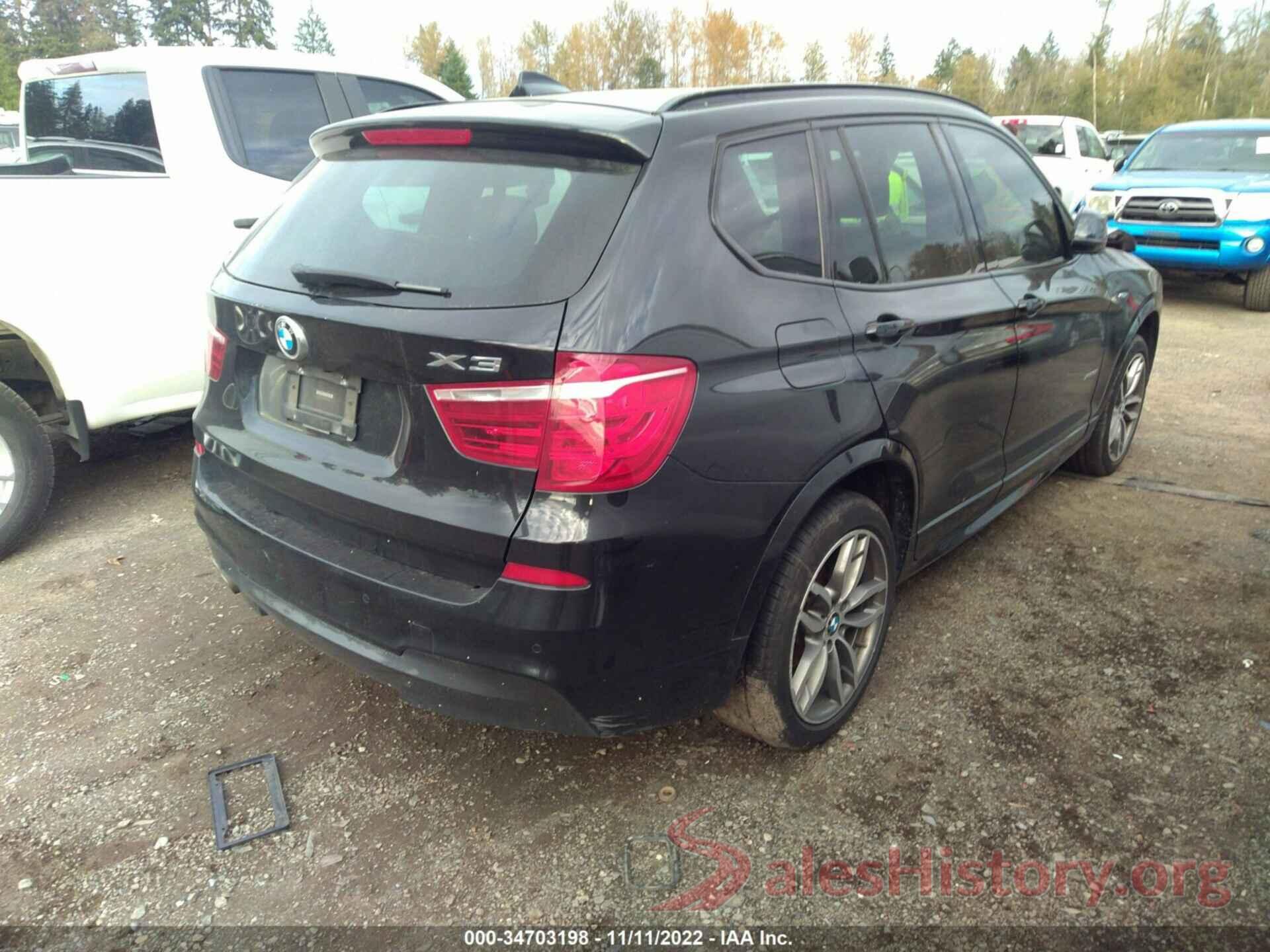 5UXWX9C54H0T08820 2017 BMW X3