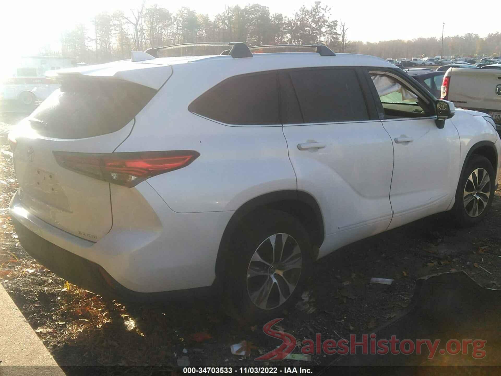 5TDGZRBH7MS062297 2021 TOYOTA HIGHLANDER