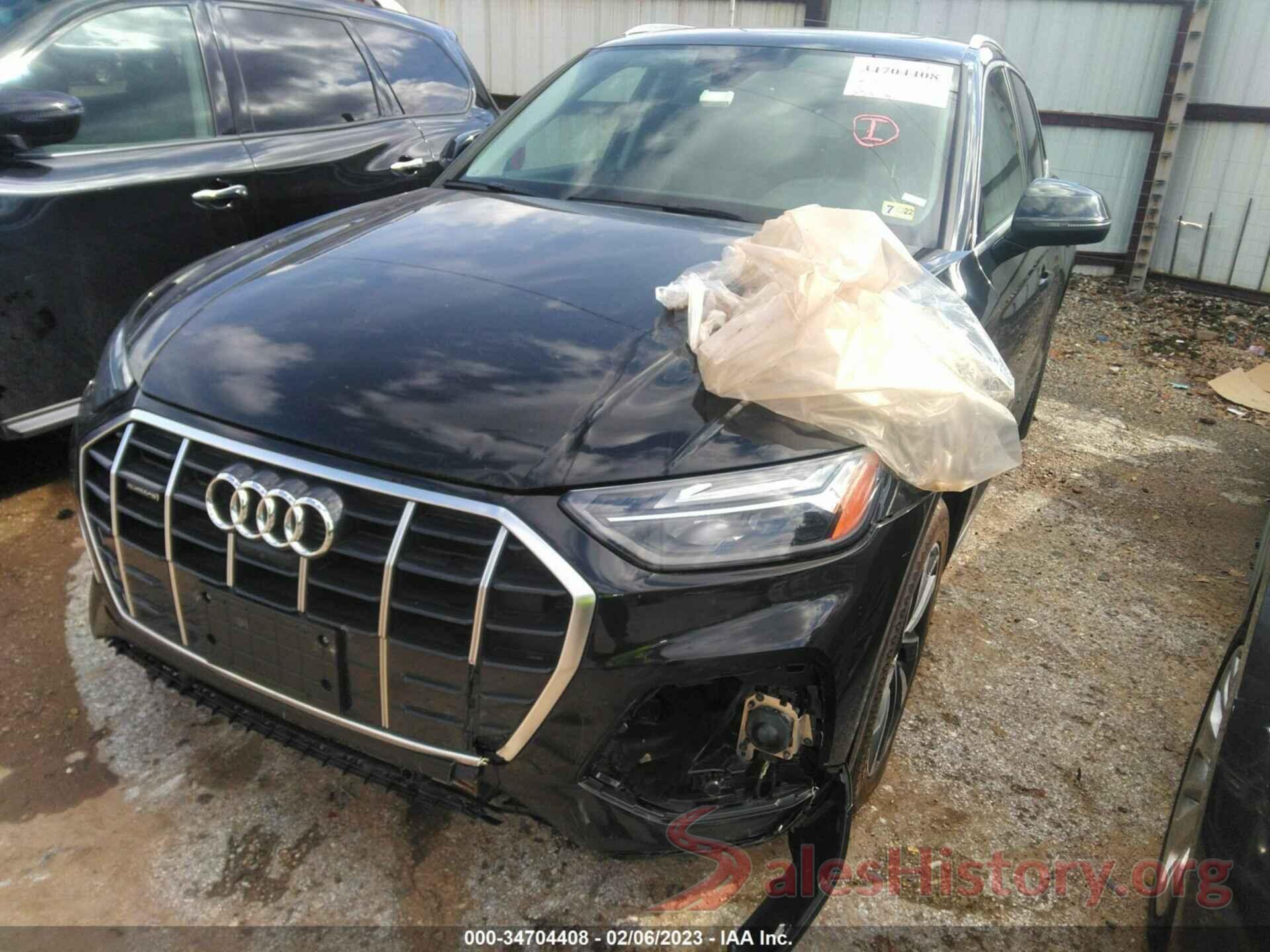 WA1BAAFY8M2123400 2021 AUDI Q5