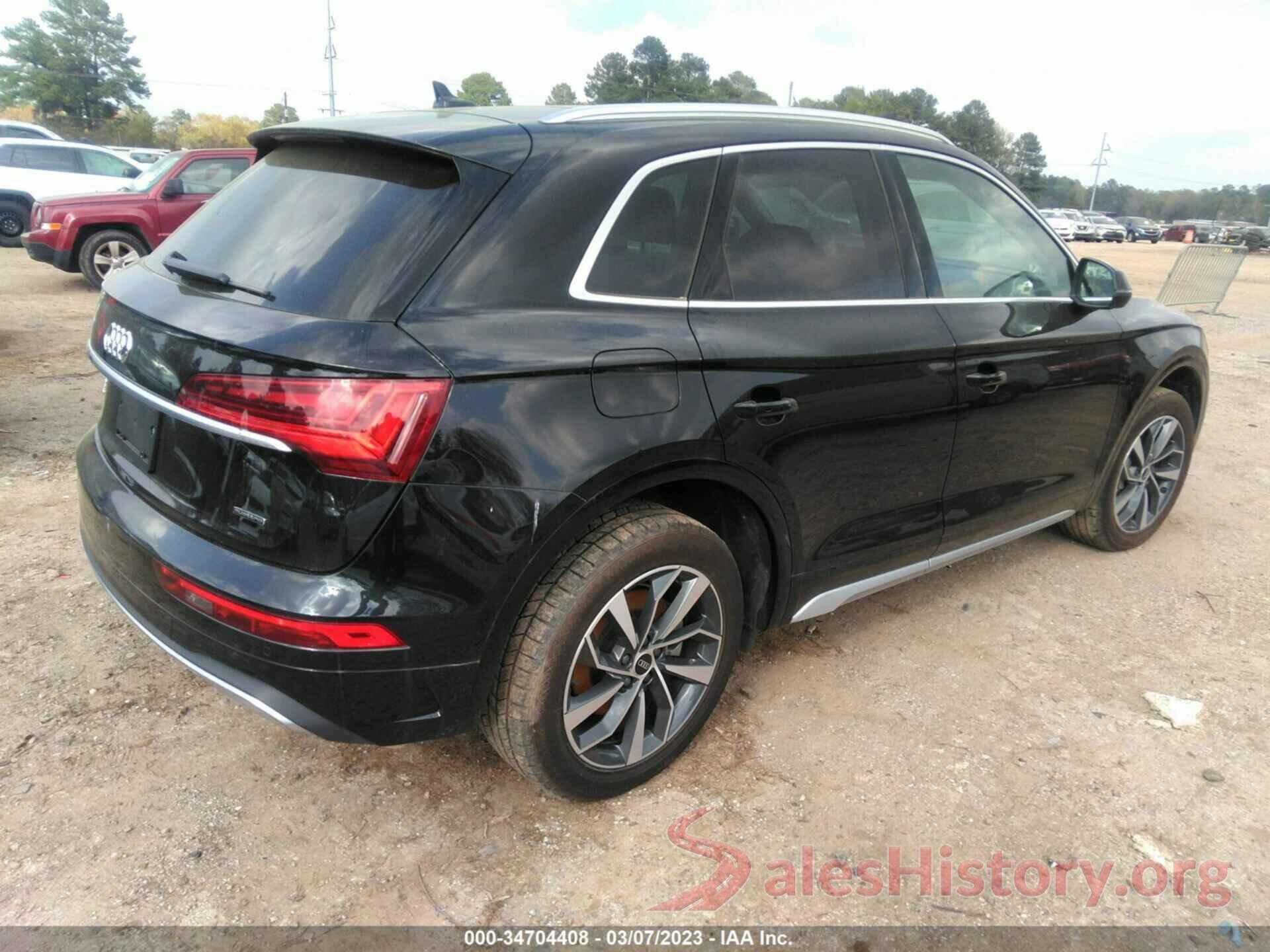 WA1BAAFY8M2123400 2021 AUDI Q5