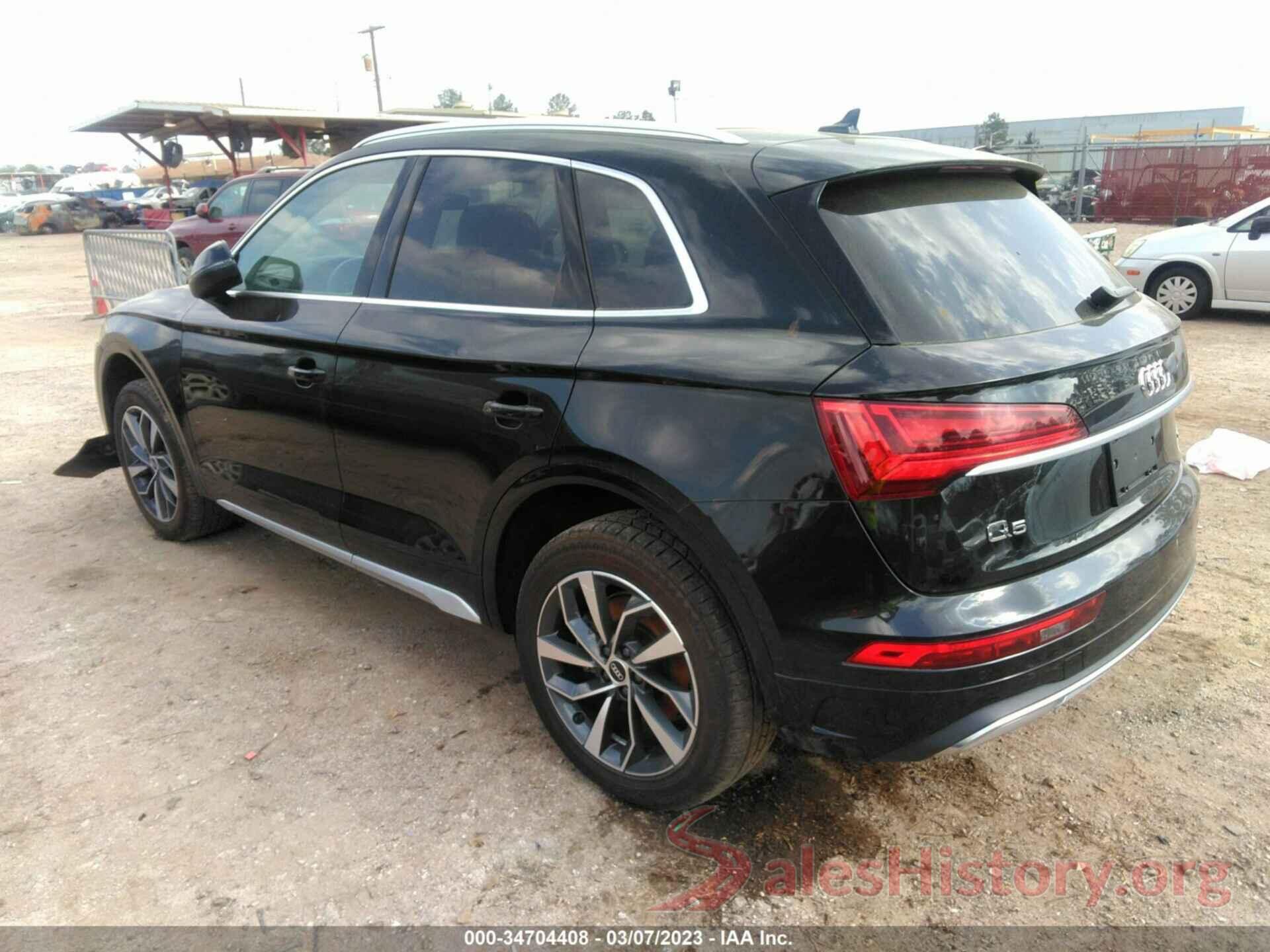 WA1BAAFY8M2123400 2021 AUDI Q5