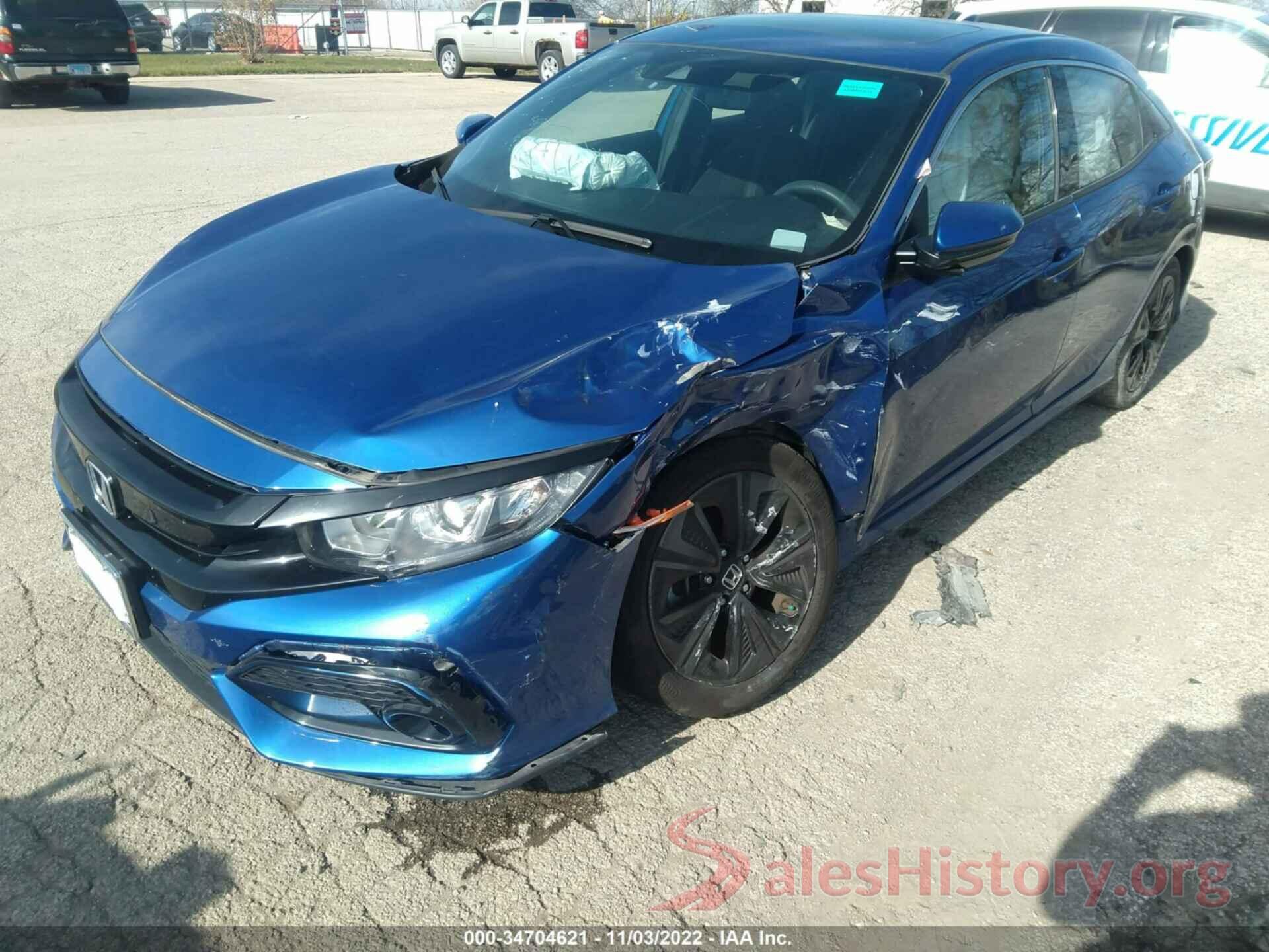 SHHFK7H6XKU211666 2019 HONDA CIVIC HATCHBACK