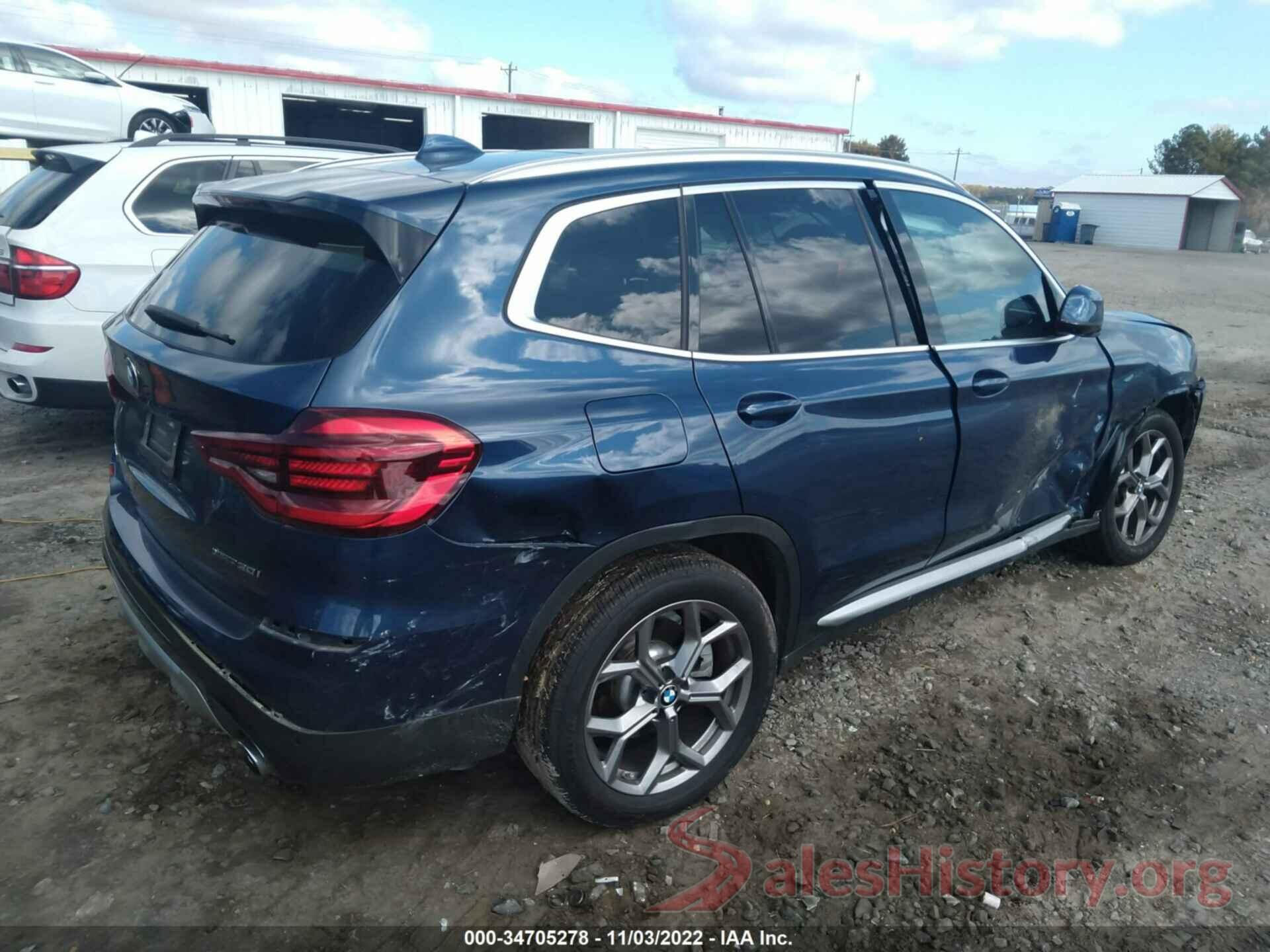 5UXTY5C04L9D42356 2020 BMW X3