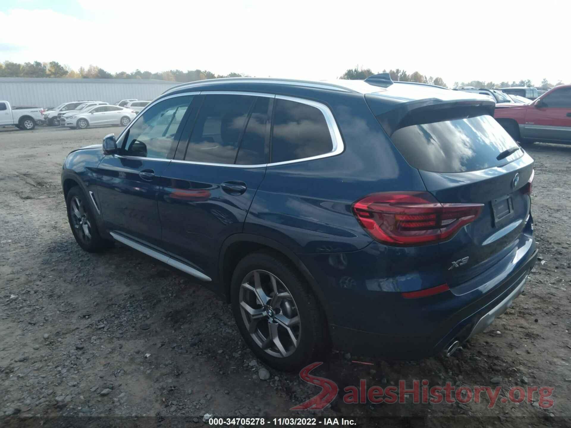 5UXTY5C04L9D42356 2020 BMW X3