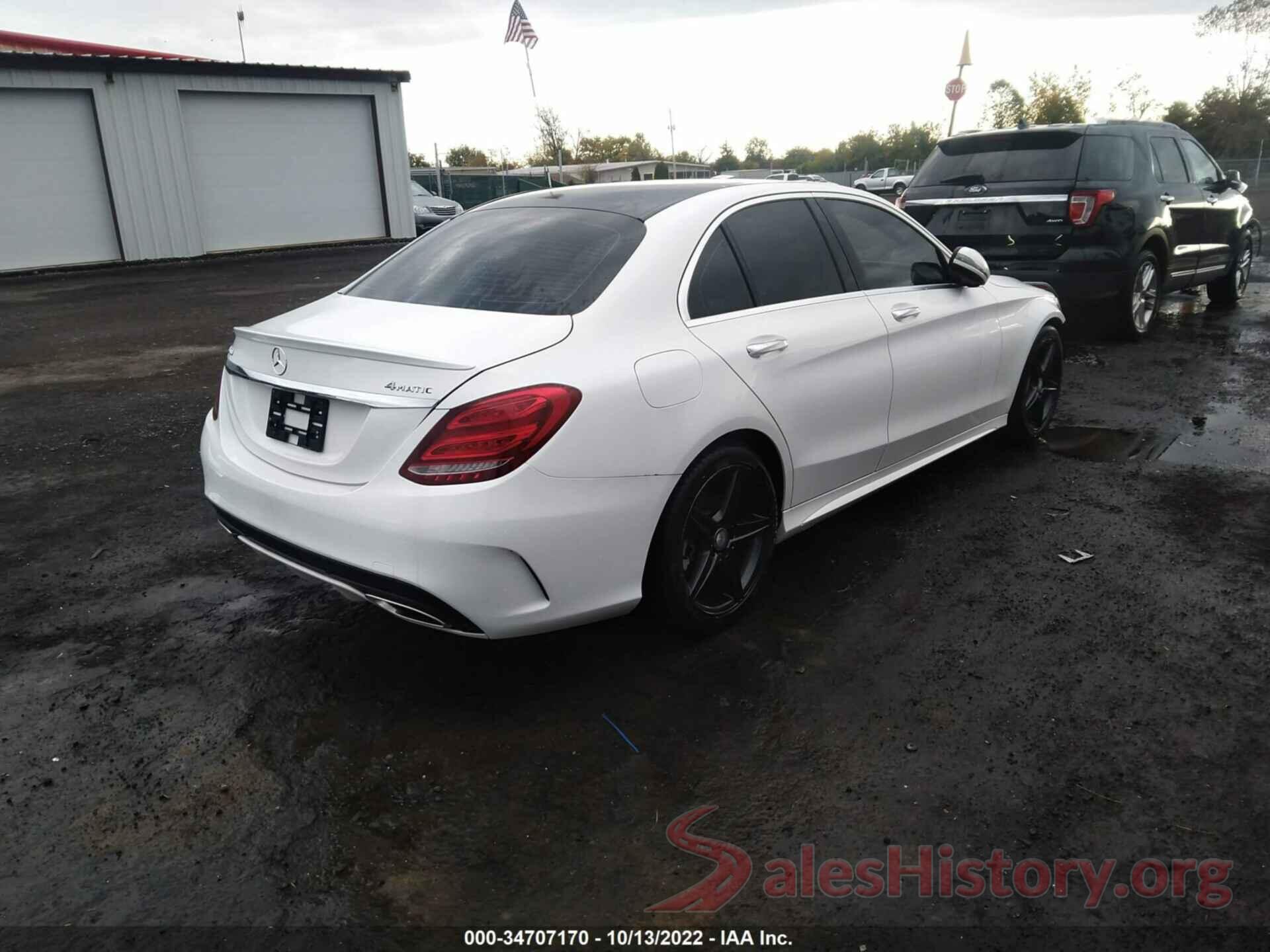 55SWF4KB4GU145762 2016 MERCEDES-BENZ C-CLASS