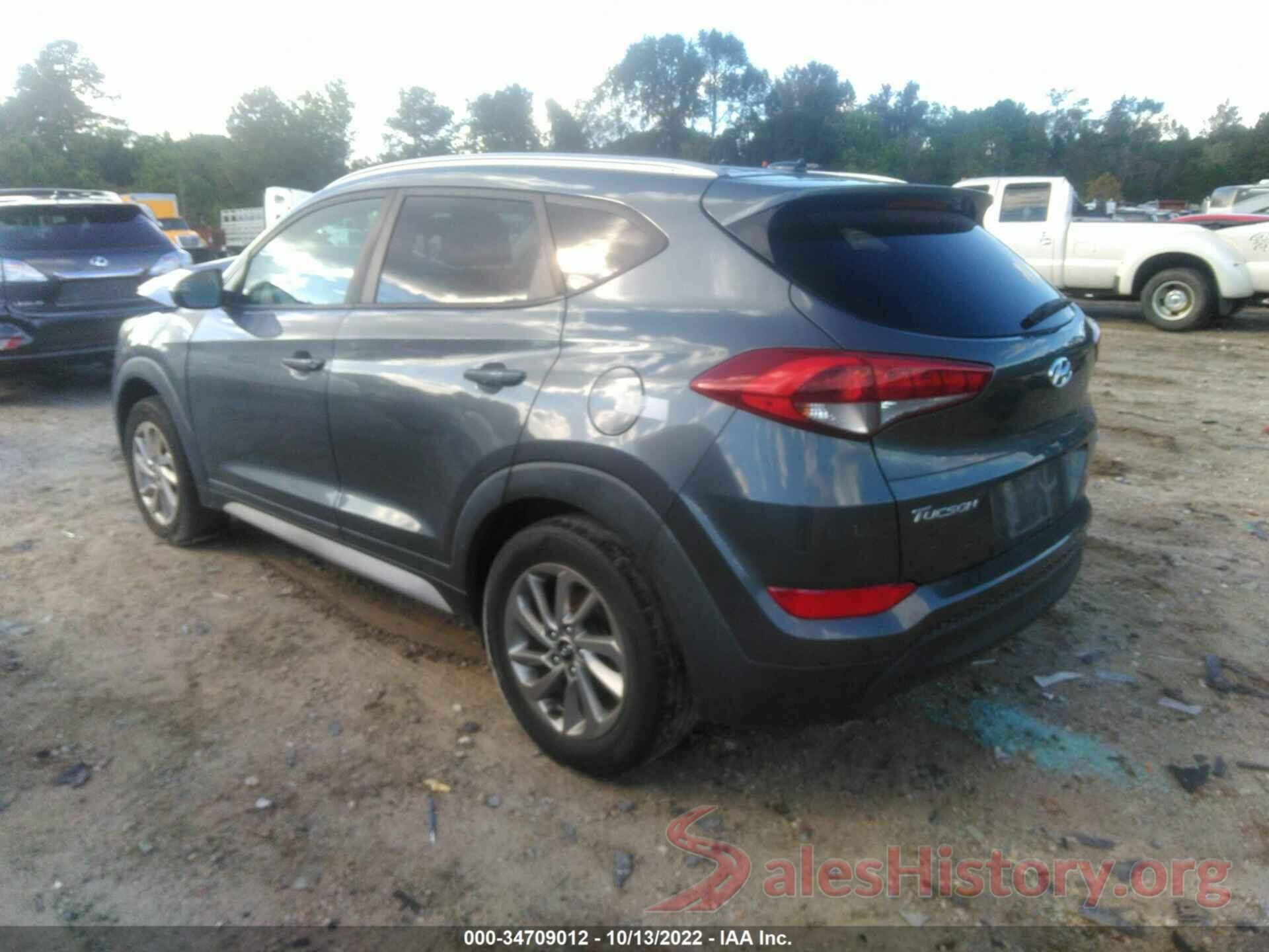 KM8J3CA44HU430175 2017 HYUNDAI TUCSON