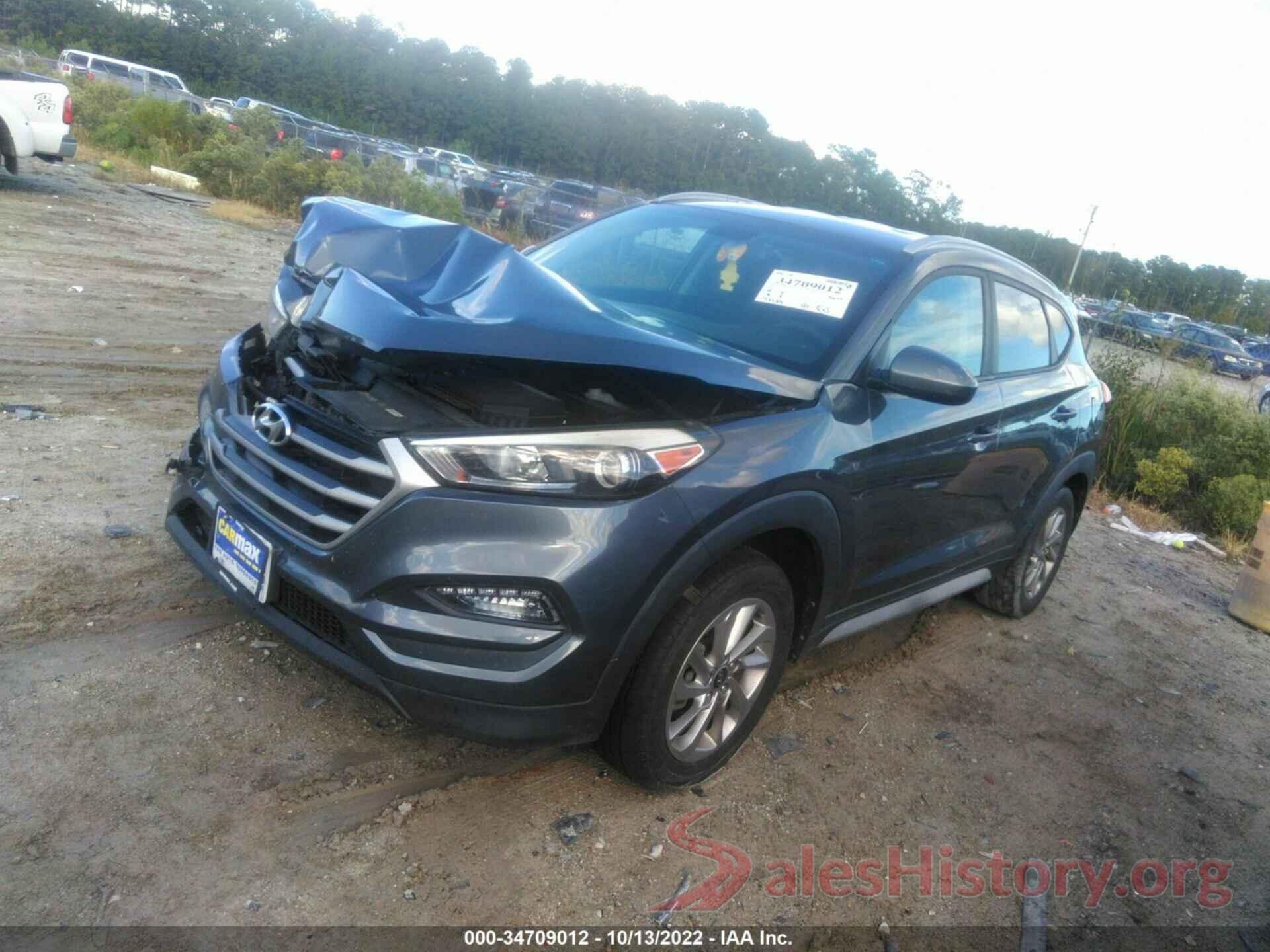 KM8J3CA44HU430175 2017 HYUNDAI TUCSON