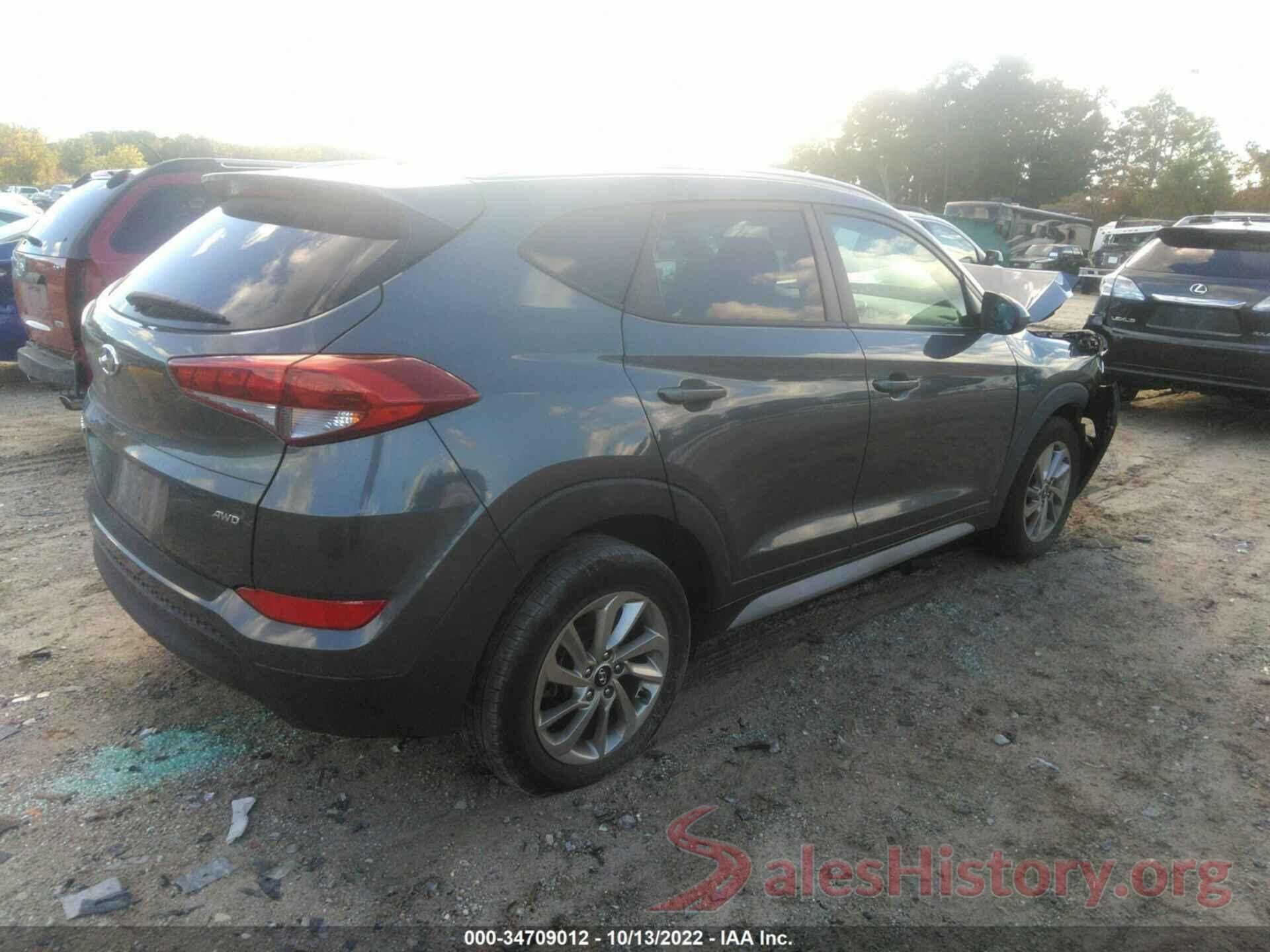 KM8J3CA44HU430175 2017 HYUNDAI TUCSON