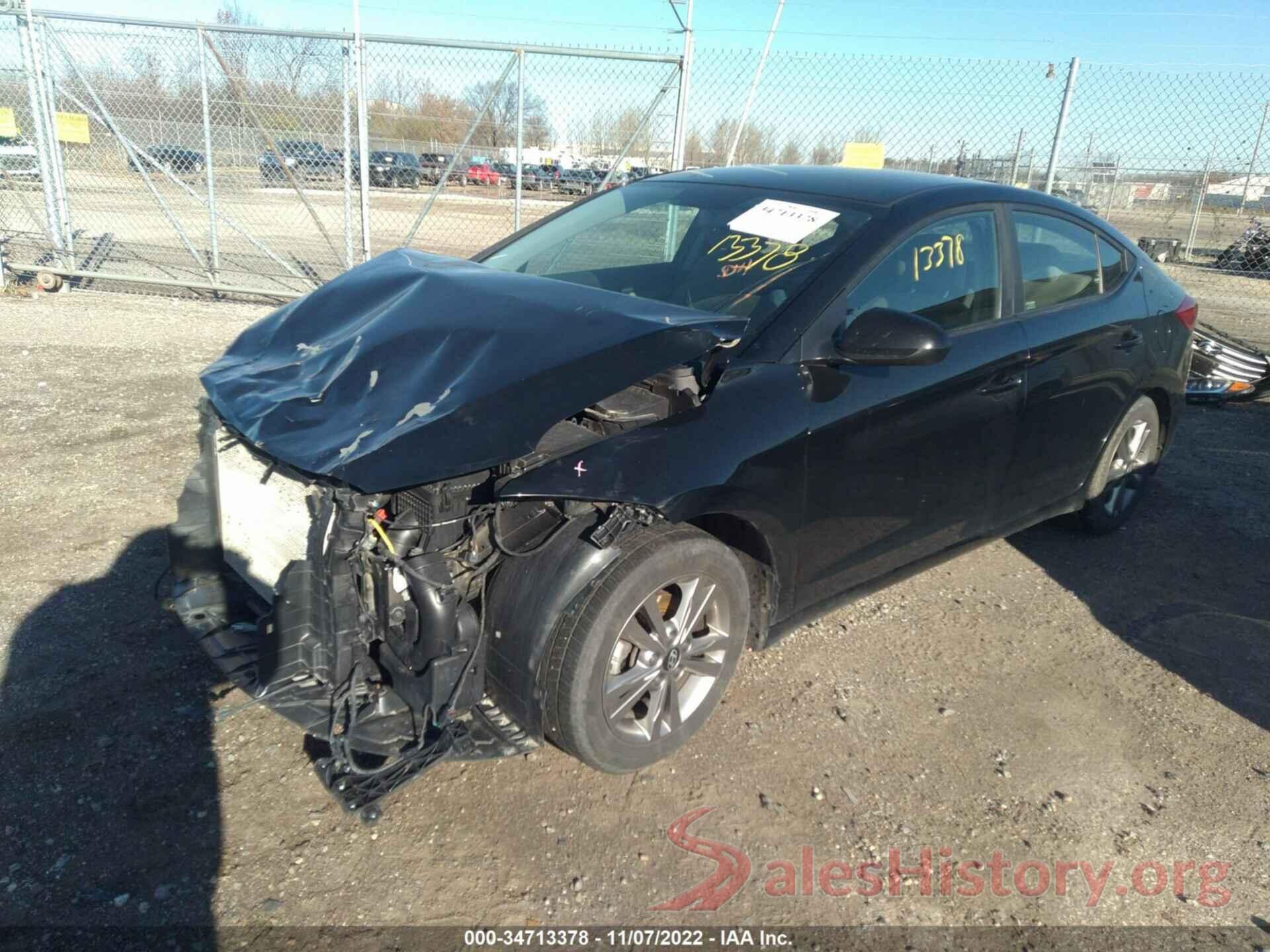 KMHD84LF1JU536799 2018 HYUNDAI ELANTRA