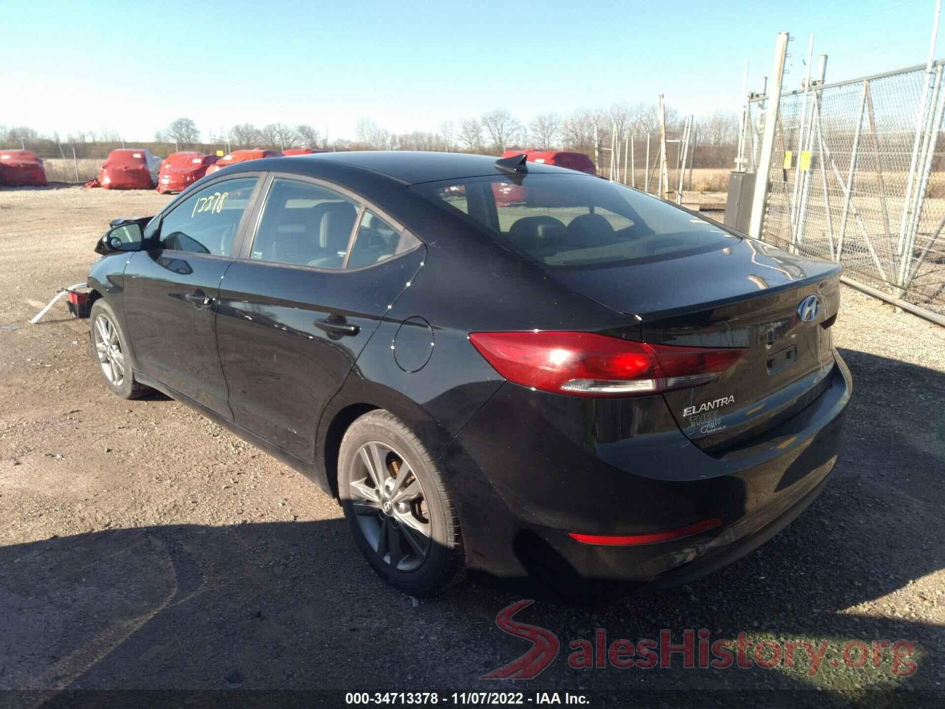 KMHD84LF1JU536799 2018 HYUNDAI ELANTRA