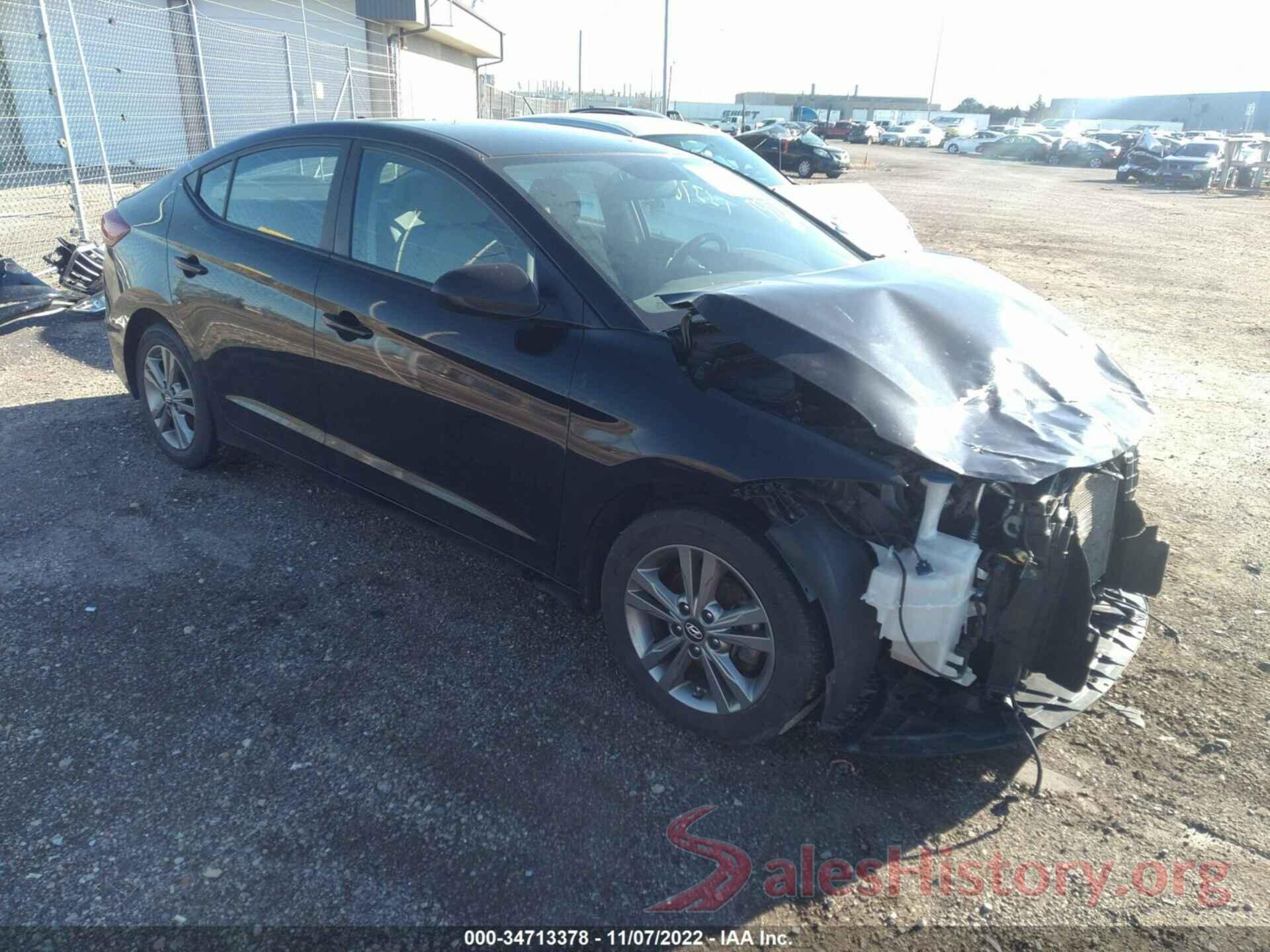 KMHD84LF1JU536799 2018 HYUNDAI ELANTRA