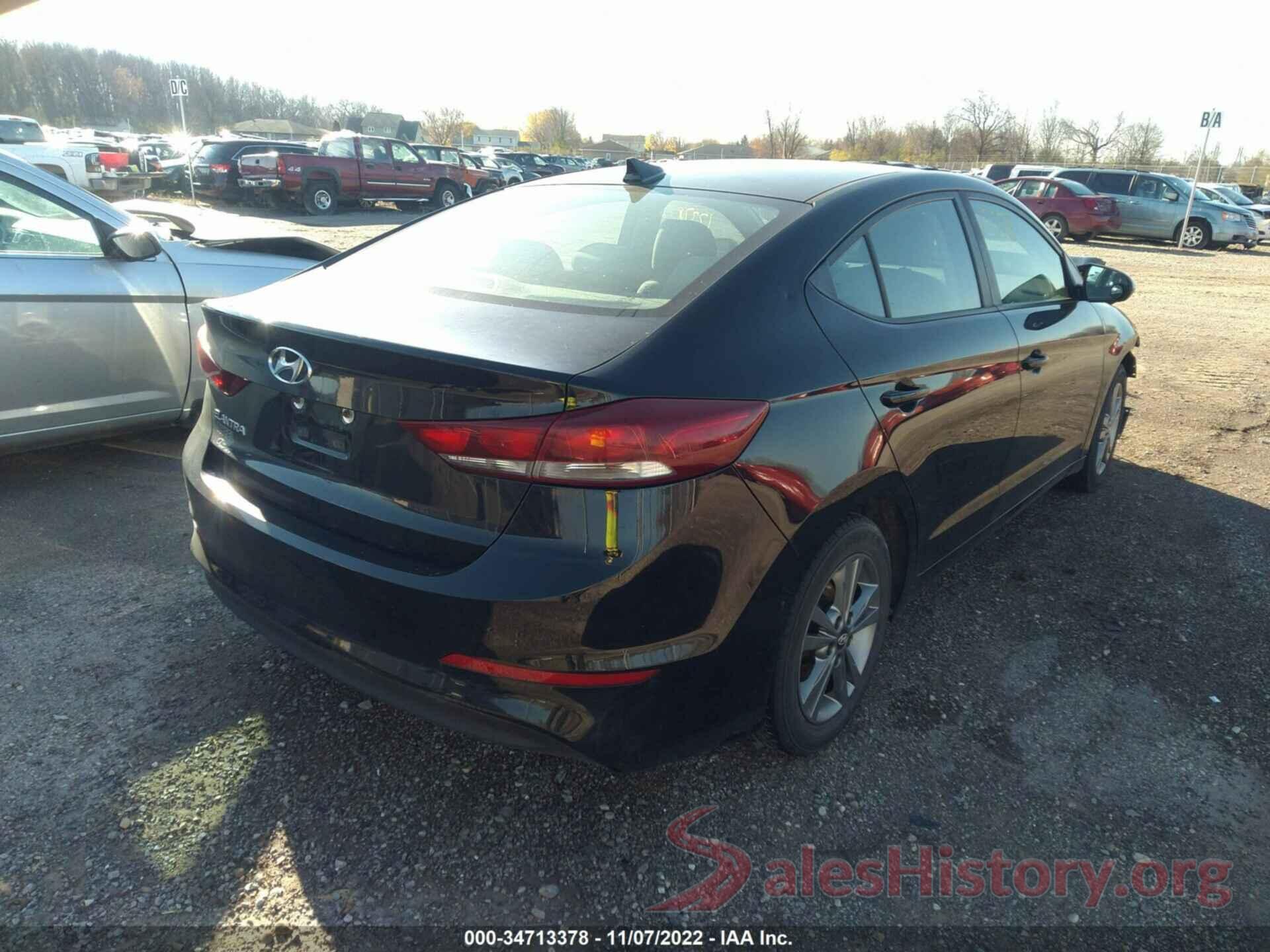 KMHD84LF1JU536799 2018 HYUNDAI ELANTRA