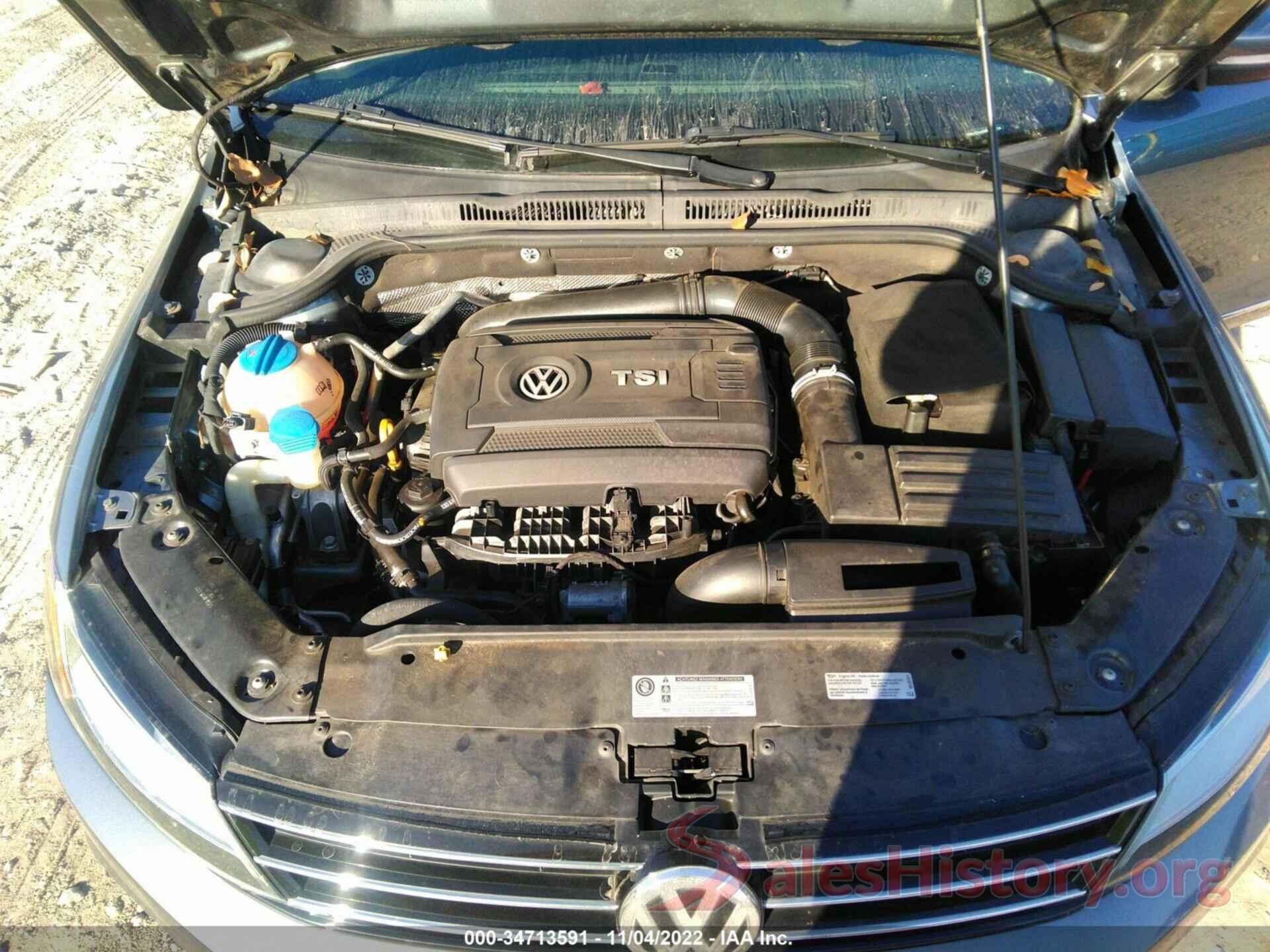 3VWL17AJ0HM243274 2017 VOLKSWAGEN JETTA