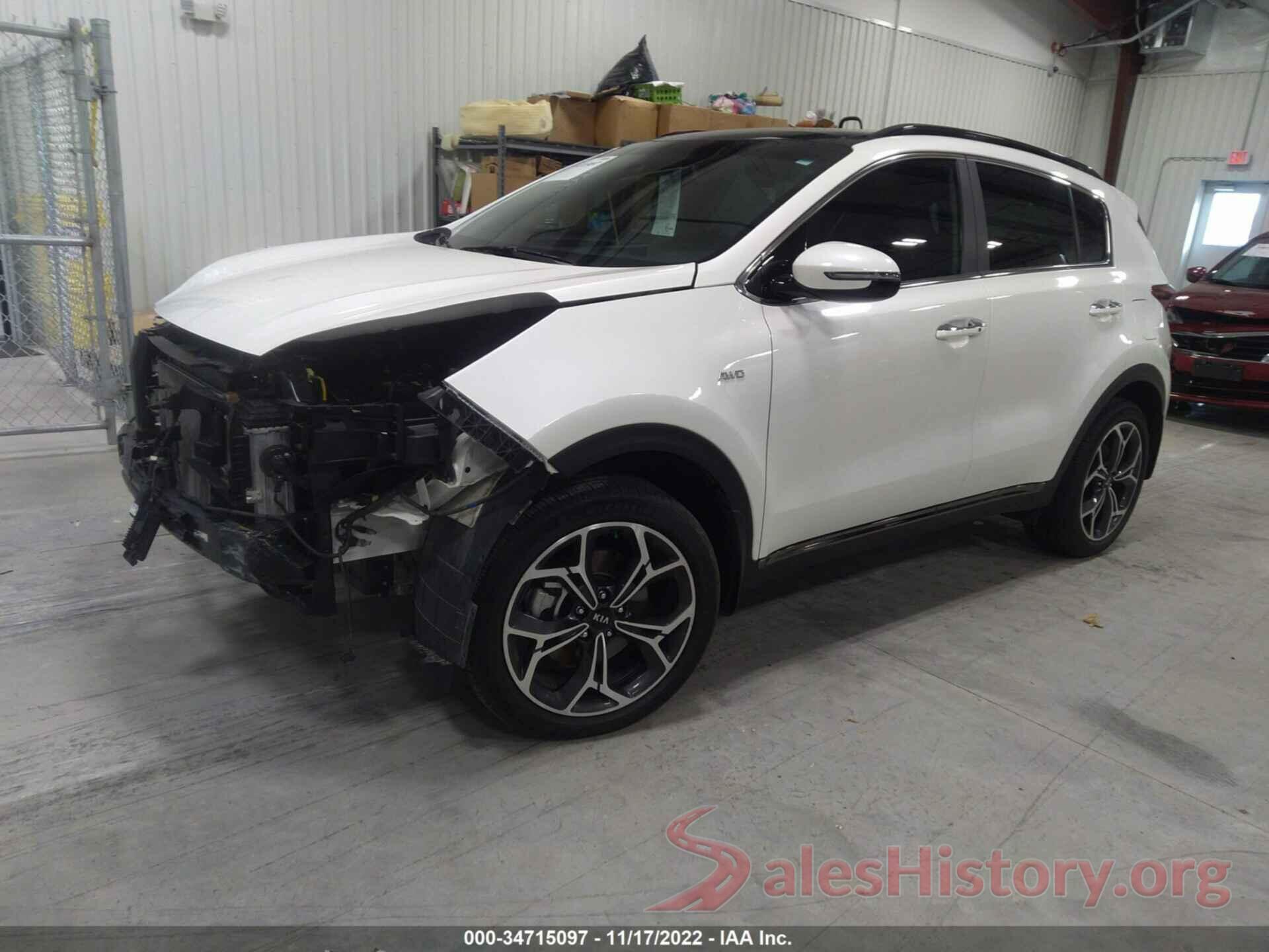 KNDPRCA69L7651728 2020 KIA SPORTAGE