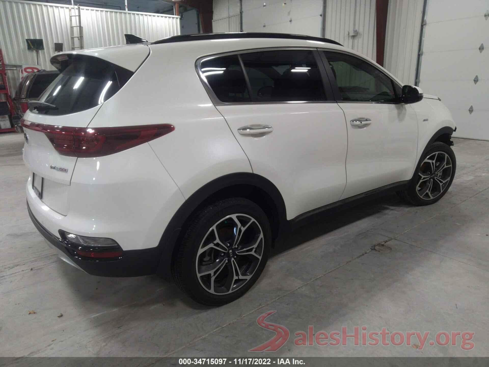 KNDPRCA69L7651728 2020 KIA SPORTAGE