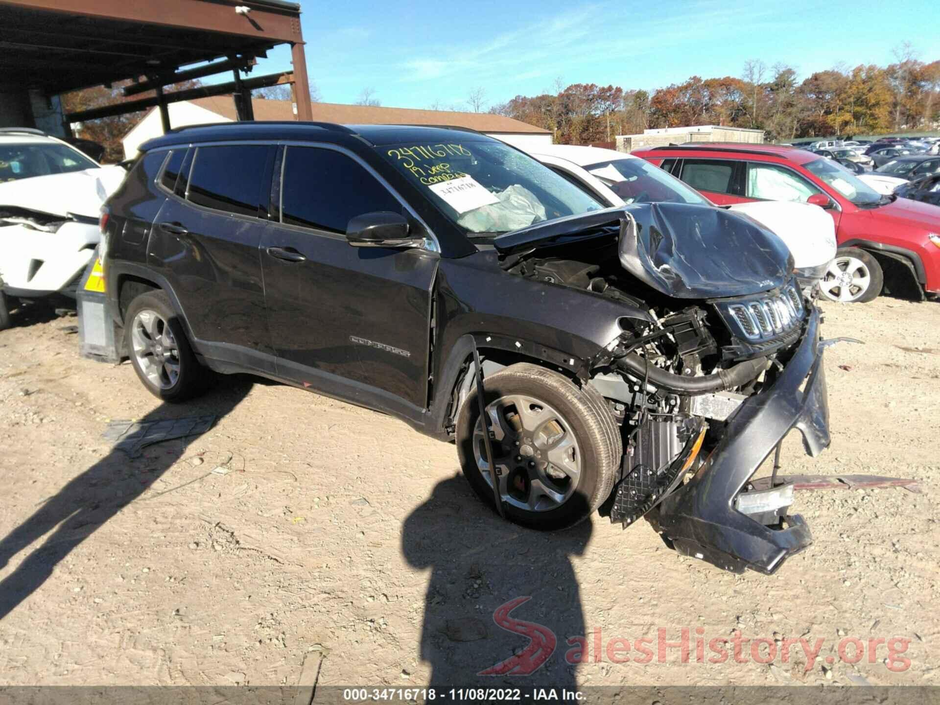 3C4NJDCBXKT842373 2019 JEEP COMPASS