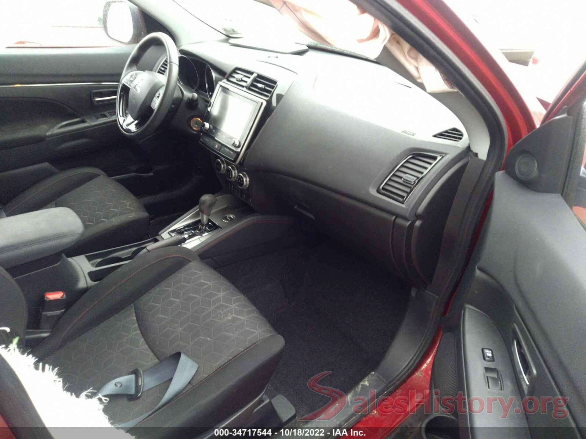 JA4ARUAU1MU021743 2021 MITSUBISHI OUTLANDER SPORT