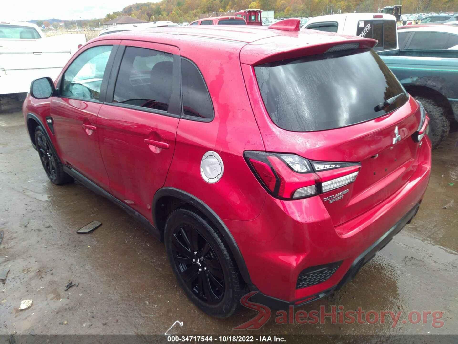 JA4ARUAU1MU021743 2021 MITSUBISHI OUTLANDER SPORT