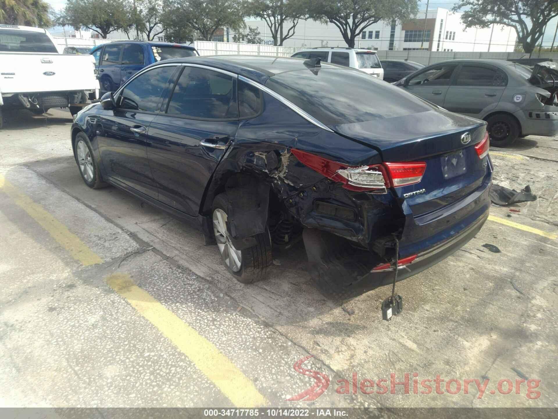 5XXGU4L39JG229342 2018 KIA OPTIMA