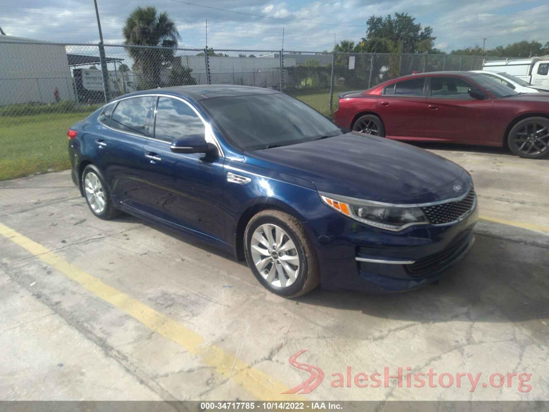 5XXGU4L39JG229342 2018 KIA OPTIMA