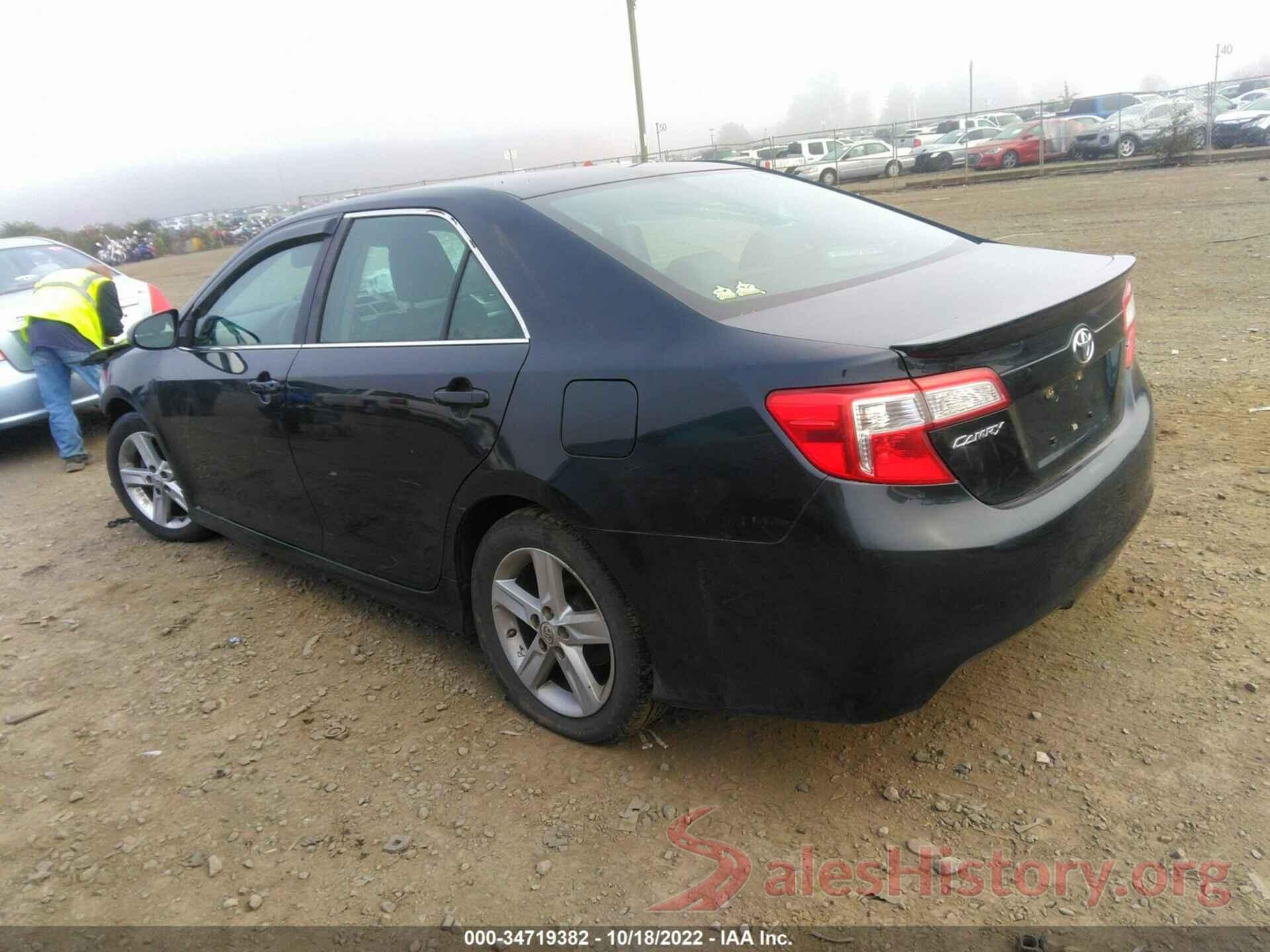 4T1BF1FK6CU168725 2012 TOYOTA CAMRY