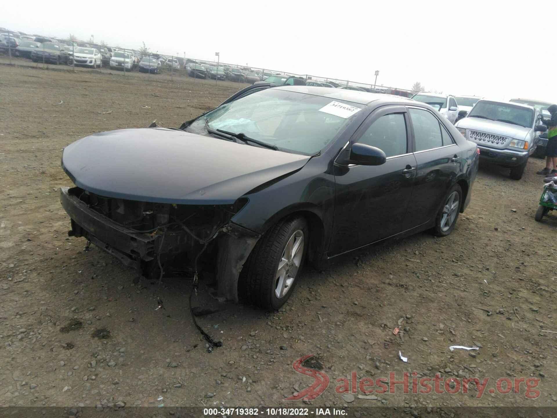 4T1BF1FK6CU168725 2012 TOYOTA CAMRY