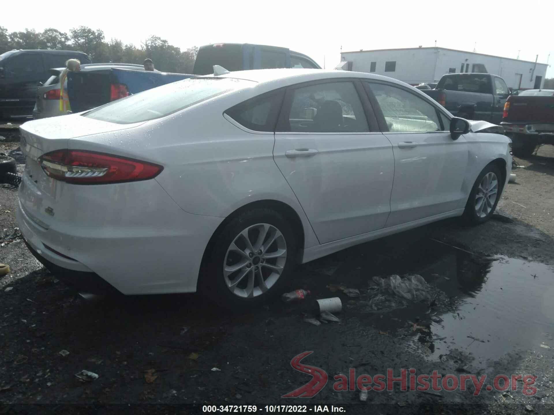 3FA6P0HD6LR161766 2020 FORD FUSION