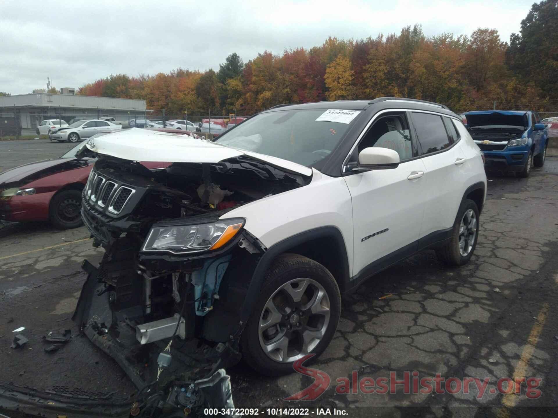 3C4NJDCB2KT666581 2019 JEEP COMPASS