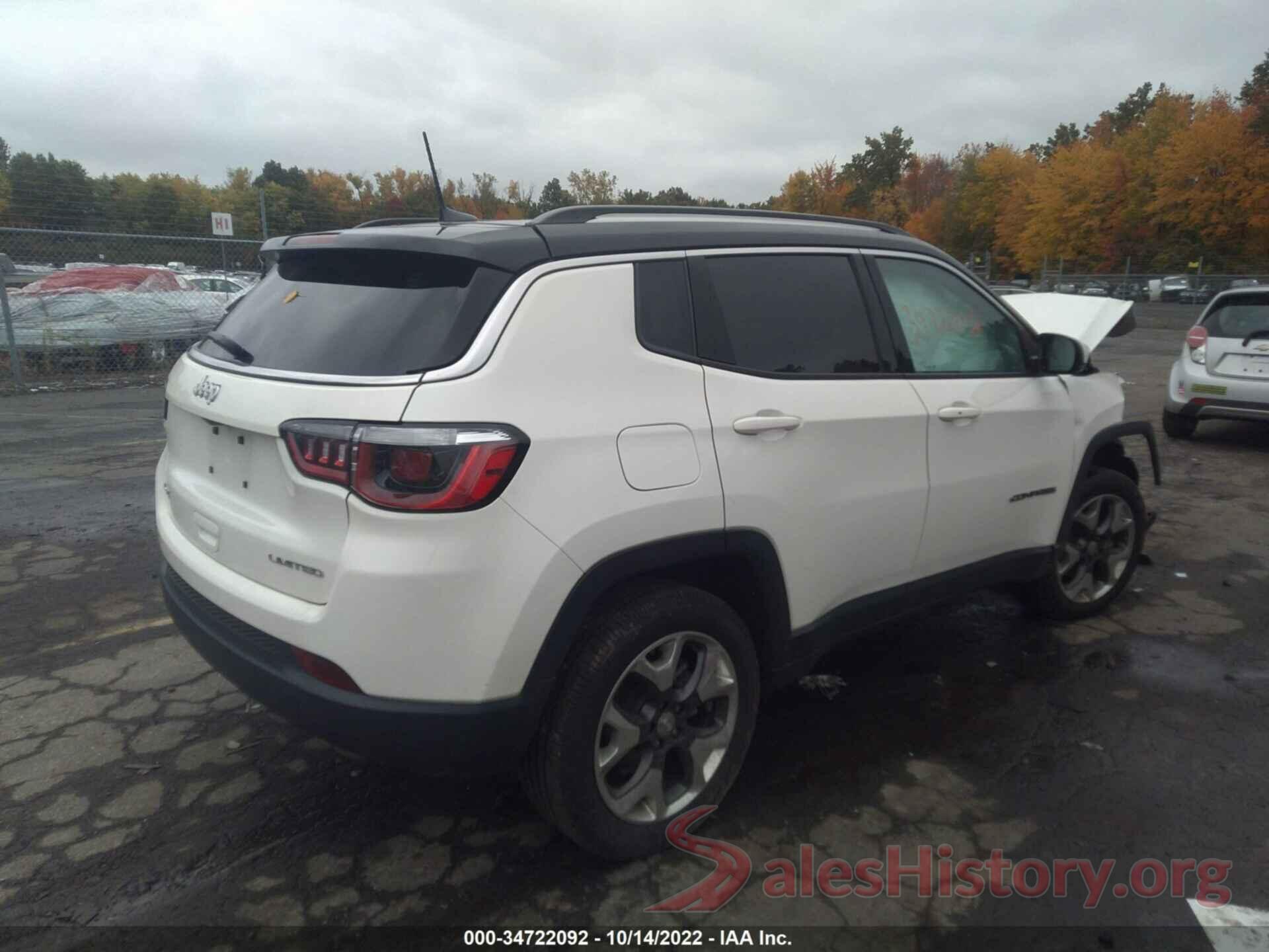 3C4NJDCB2KT666581 2019 JEEP COMPASS