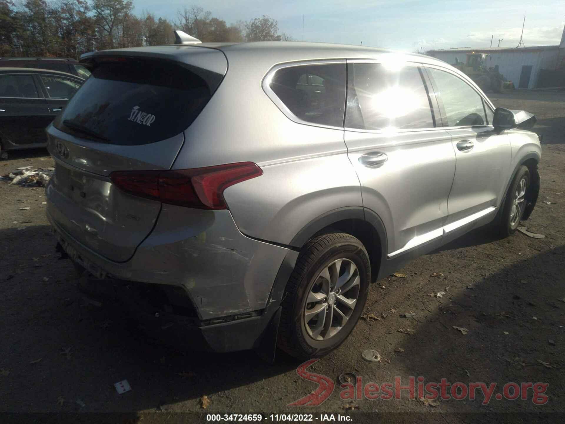 5NMS3CAD7LH185543 2020 HYUNDAI SANTA FE