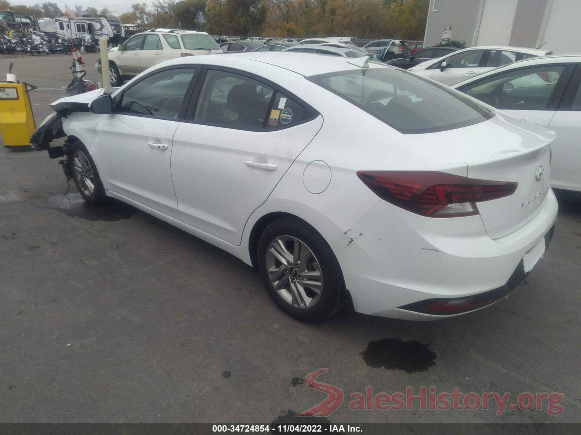 5NPD84LF0KH484193 2019 HYUNDAI ELANTRA