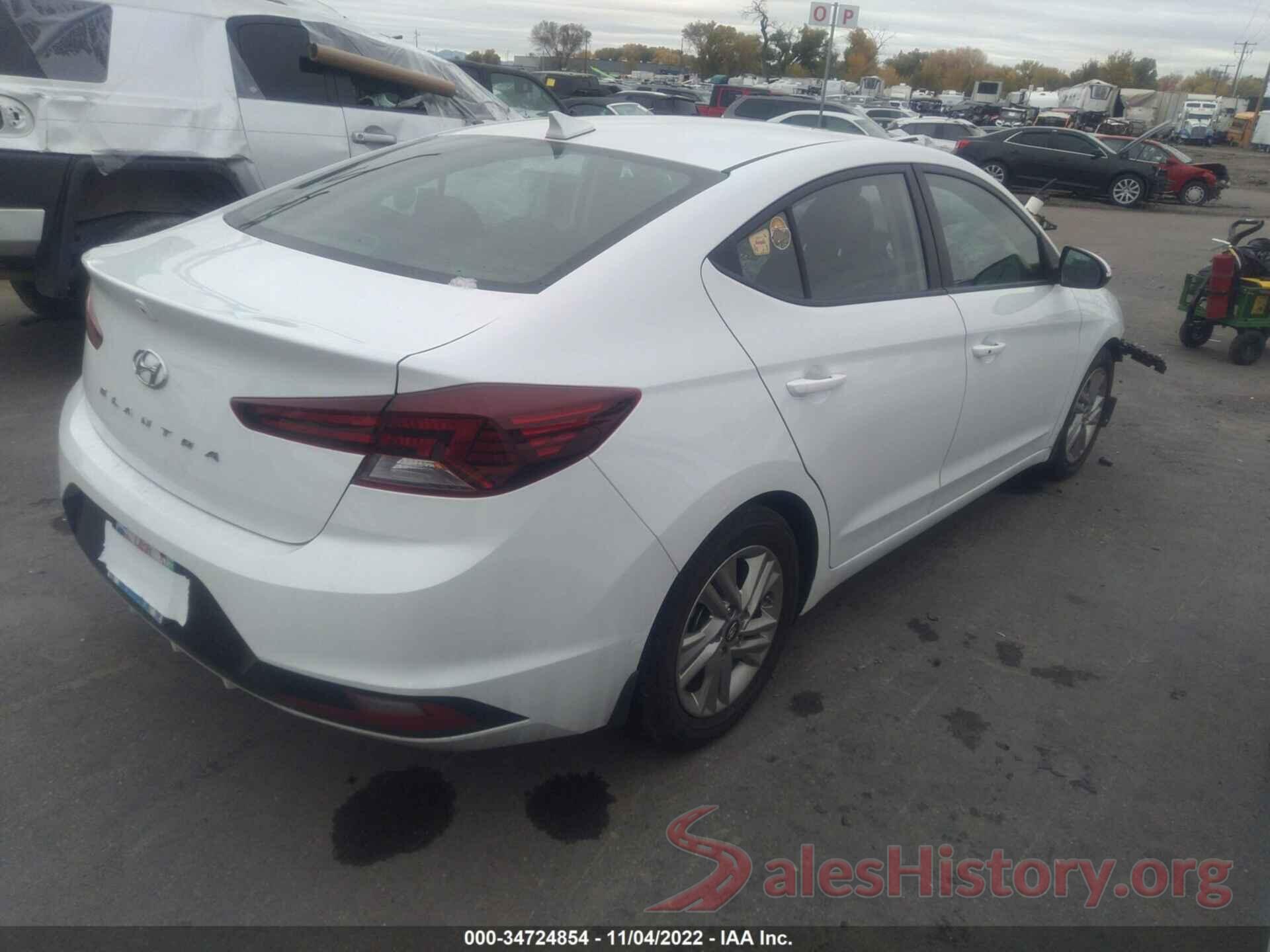 5NPD84LF0KH484193 2019 HYUNDAI ELANTRA