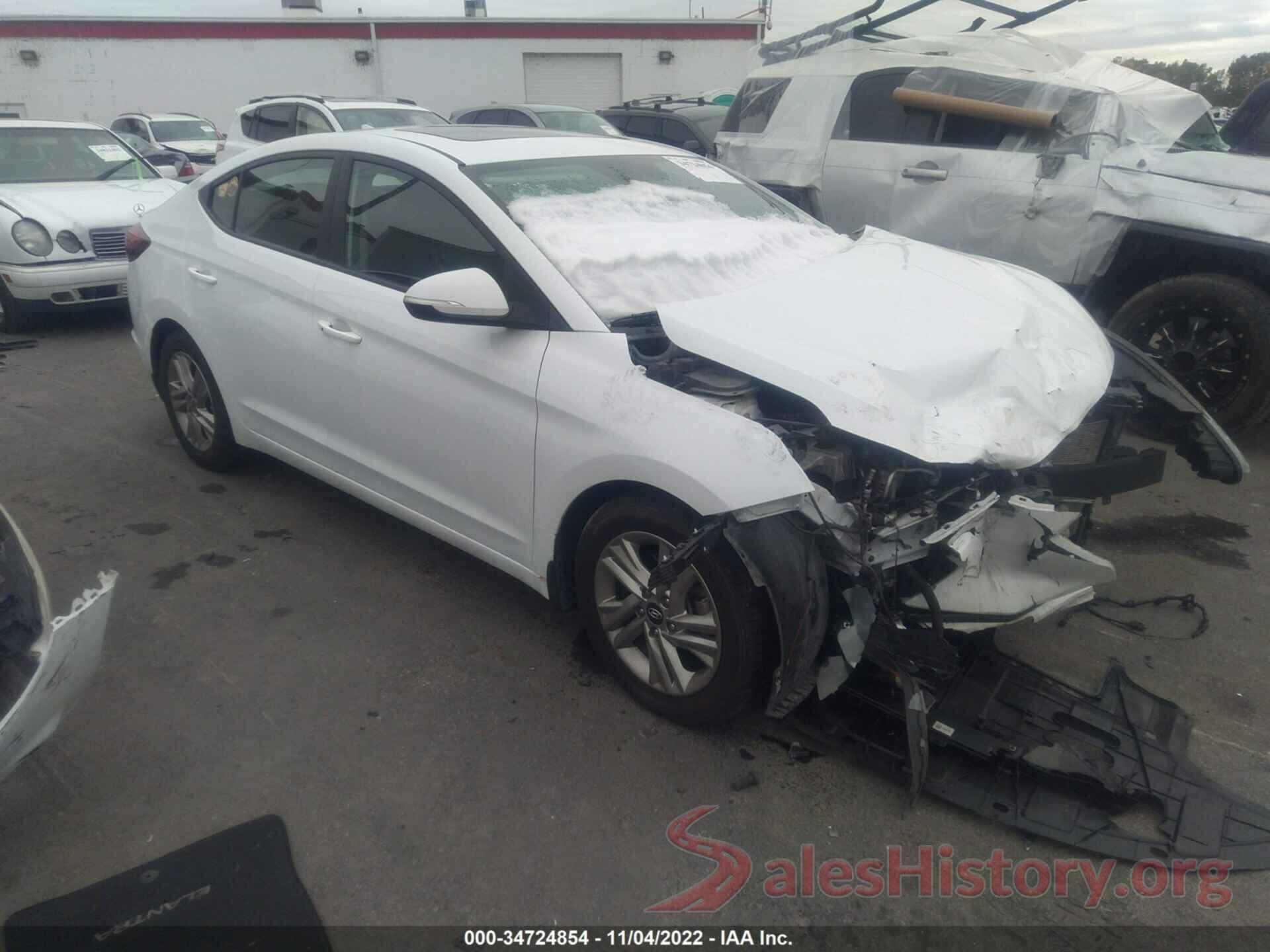 5NPD84LF0KH484193 2019 HYUNDAI ELANTRA