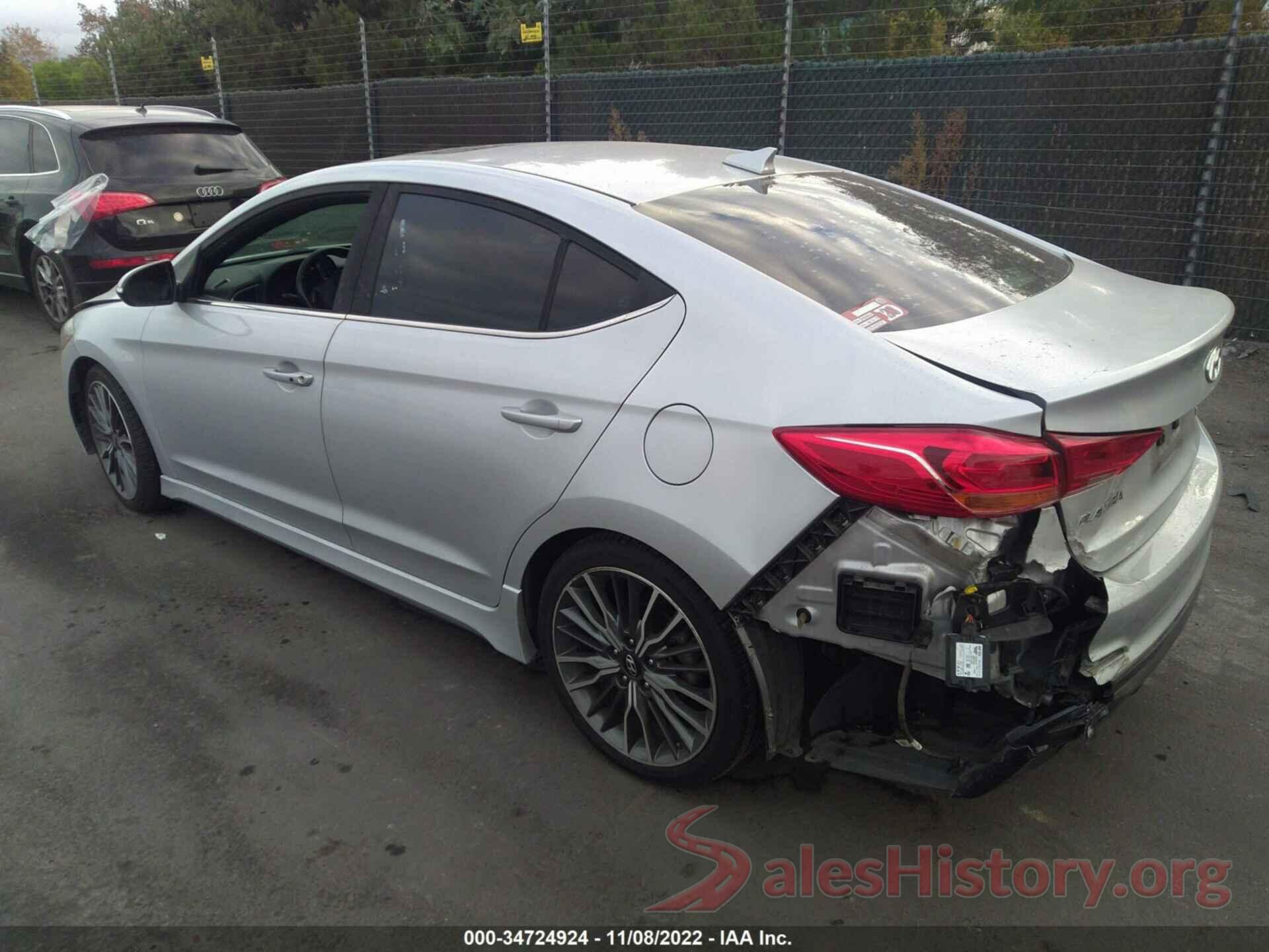 KMHD04LB3JU477002 2018 HYUNDAI ELANTRA