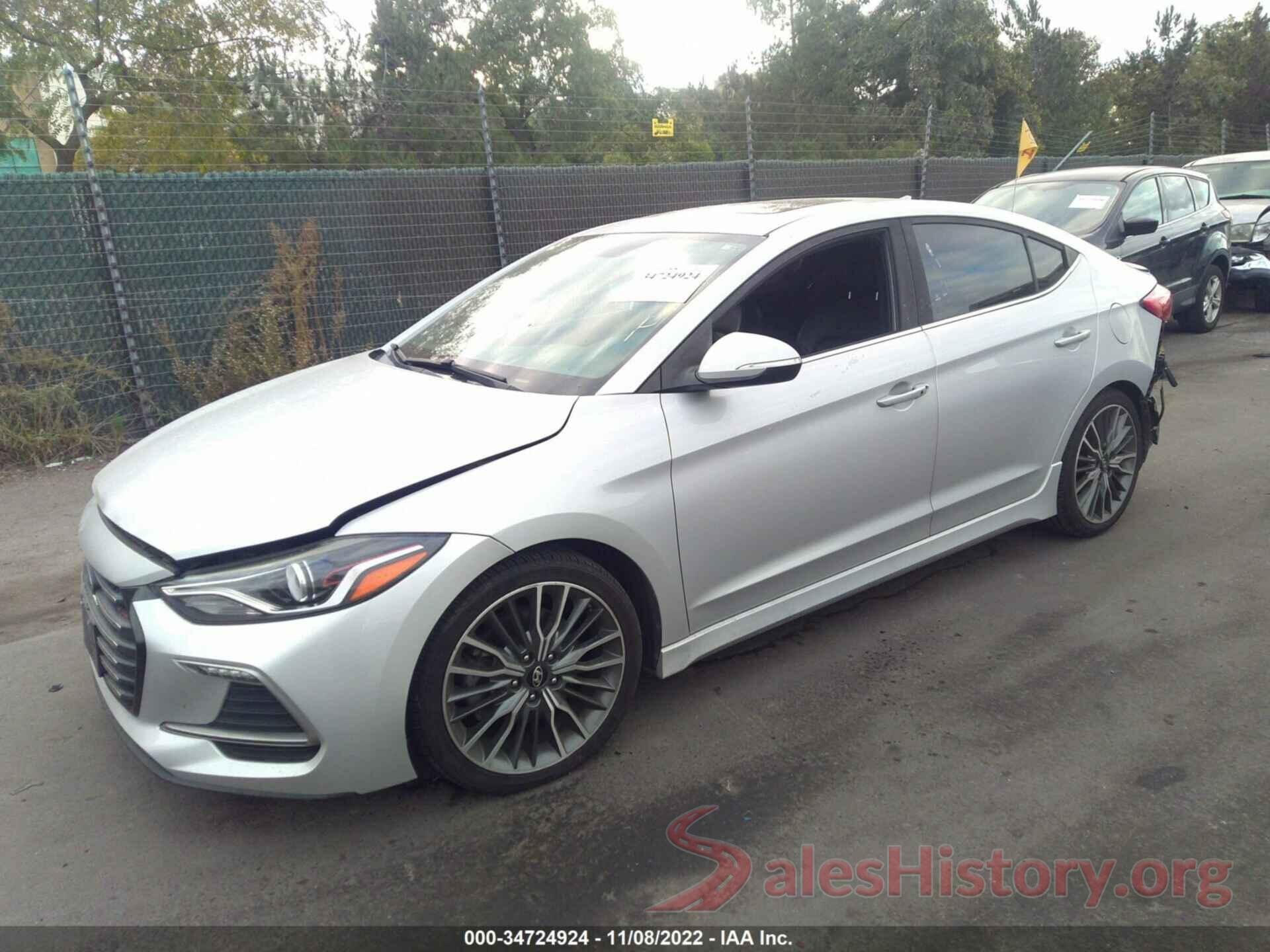 KMHD04LB3JU477002 2018 HYUNDAI ELANTRA