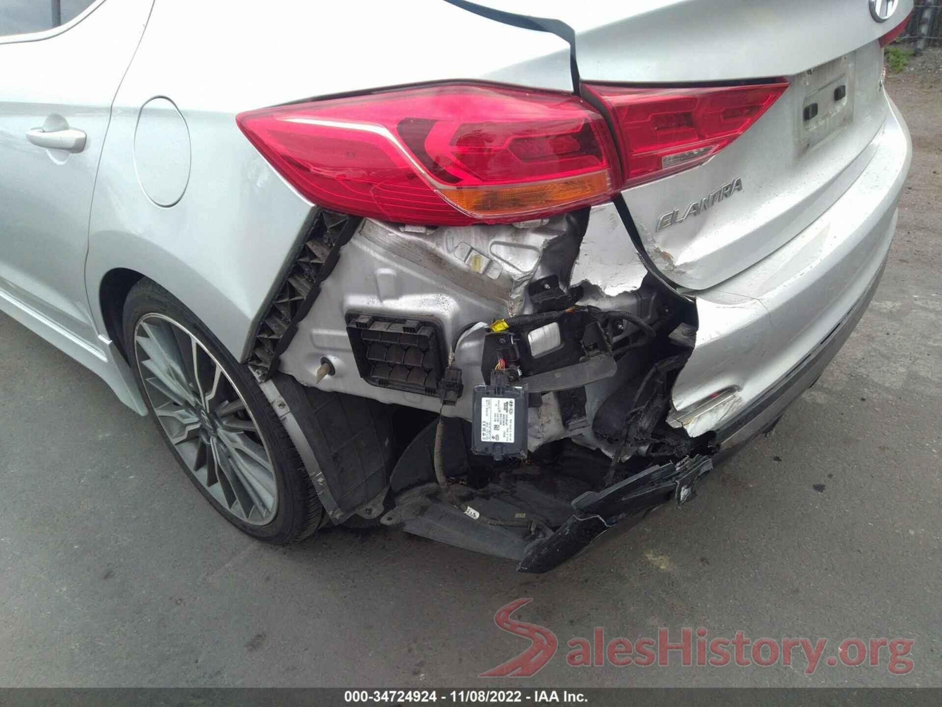 KMHD04LB3JU477002 2018 HYUNDAI ELANTRA