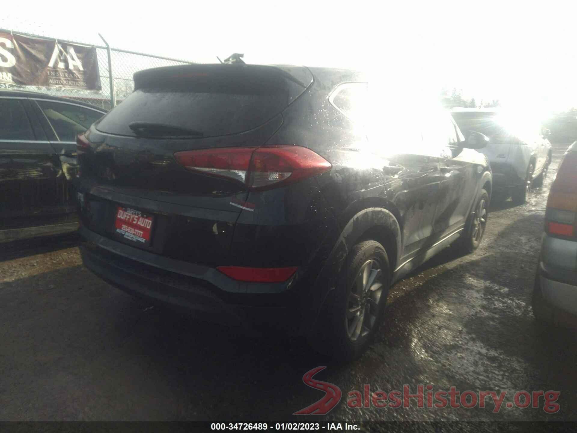 KM8J23A45JU798695 2018 HYUNDAI TUCSON