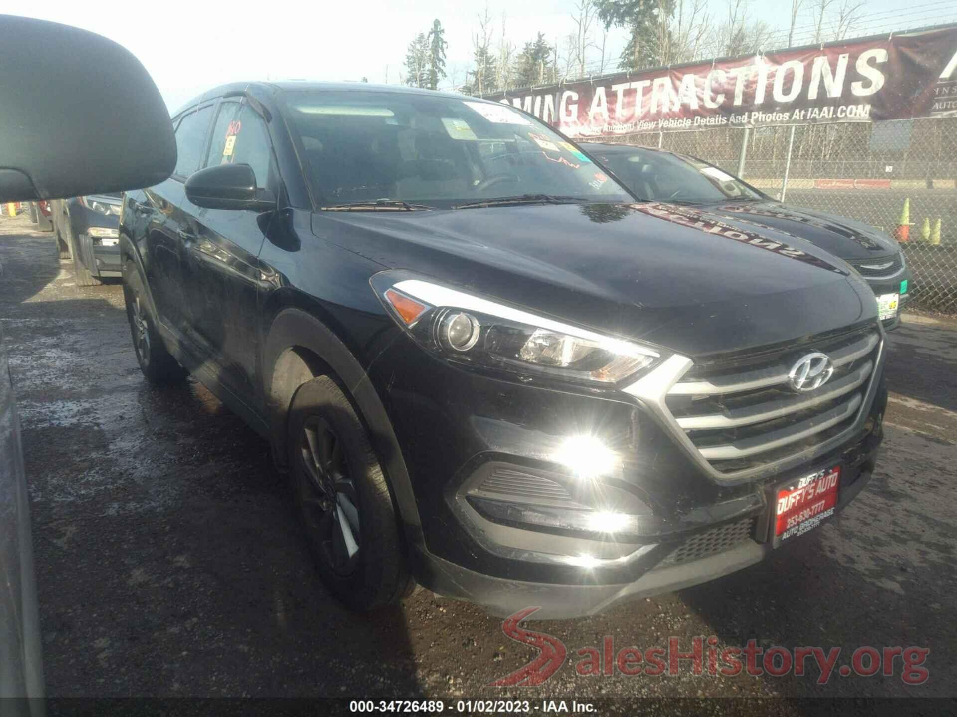 KM8J23A45JU798695 2018 HYUNDAI TUCSON