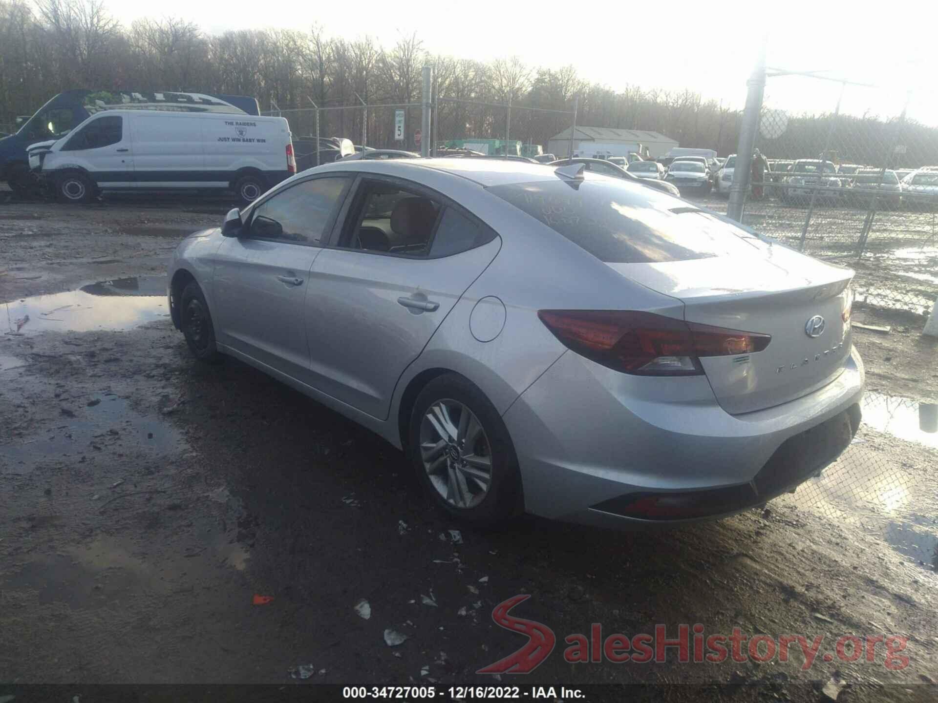 5NPD84LF4KH428807 2019 HYUNDAI ELANTRA